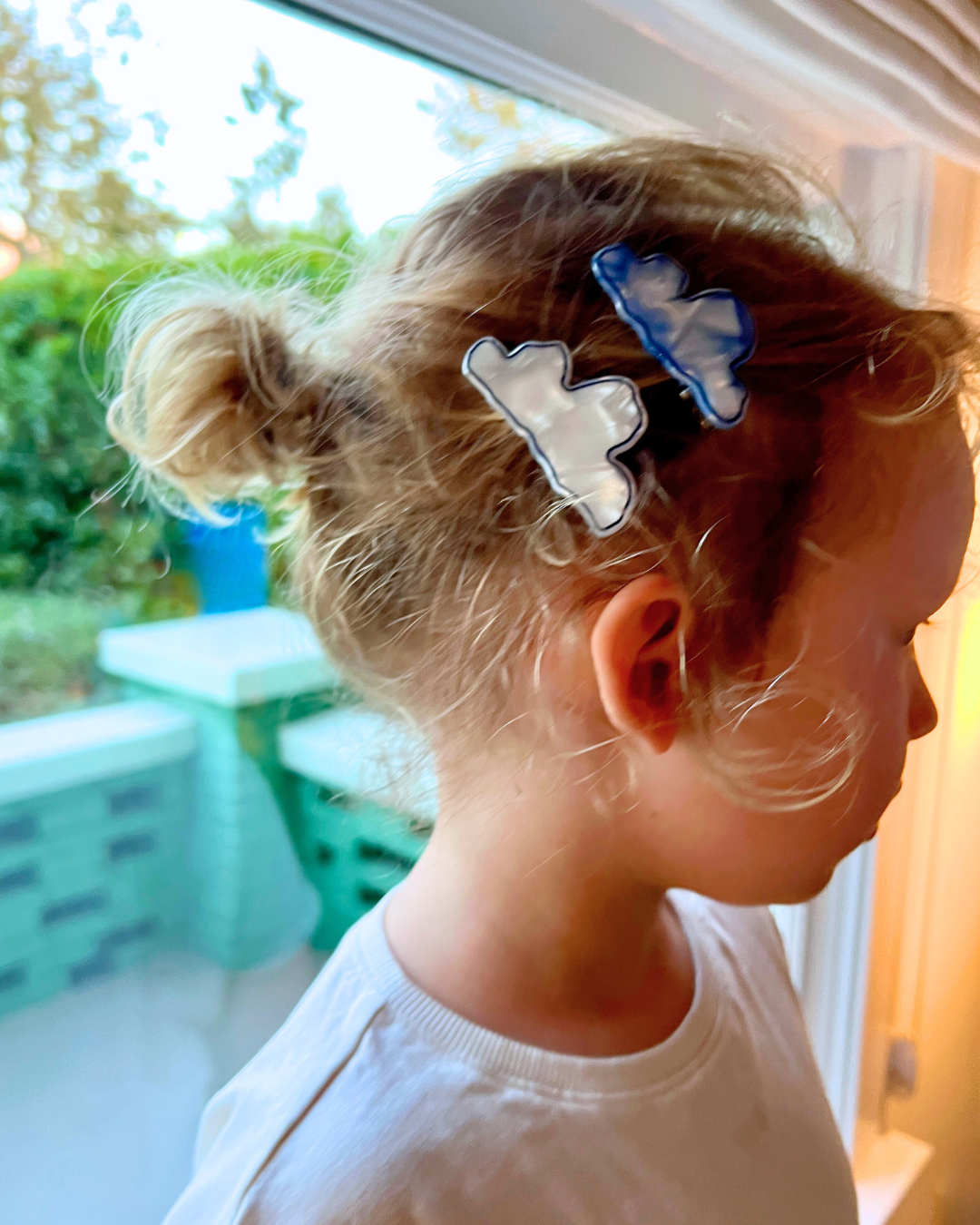Milk Teeth Clouds Kids Hairclips