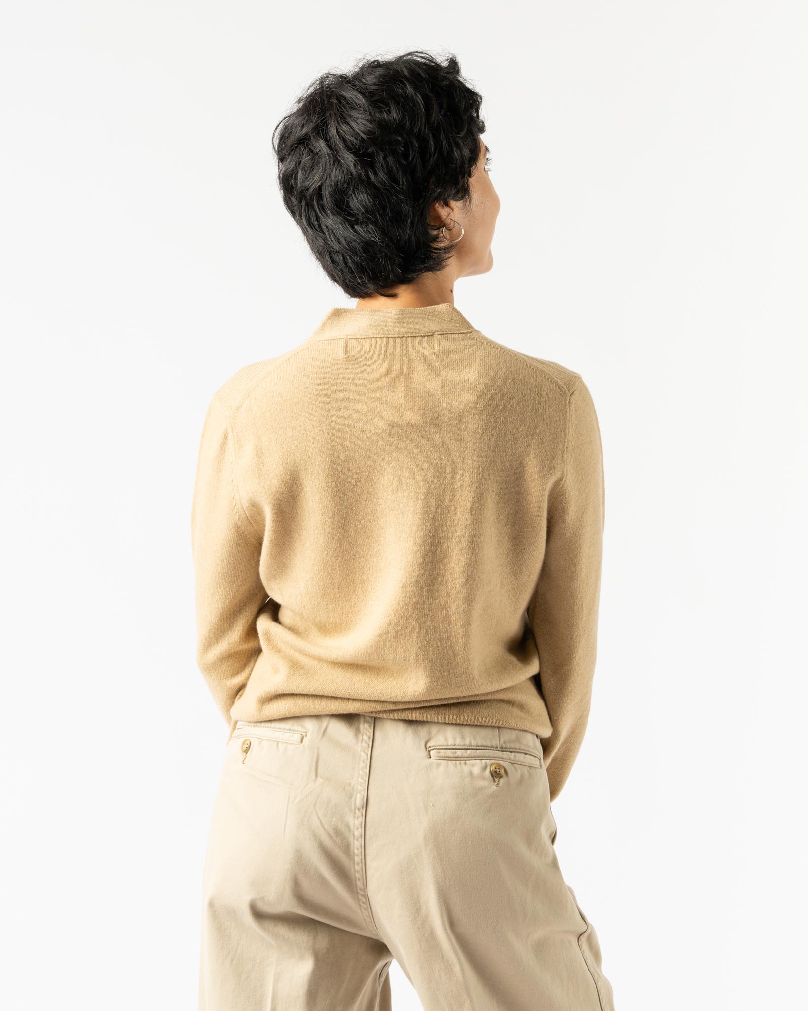 COMME des GARÇONS Sweater with Gold Emblem