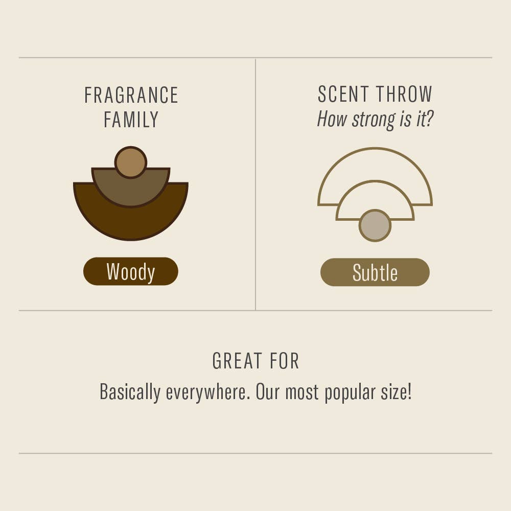 P.F. Candle Co. Teakwood & Tobacco 7.2 oz Candle