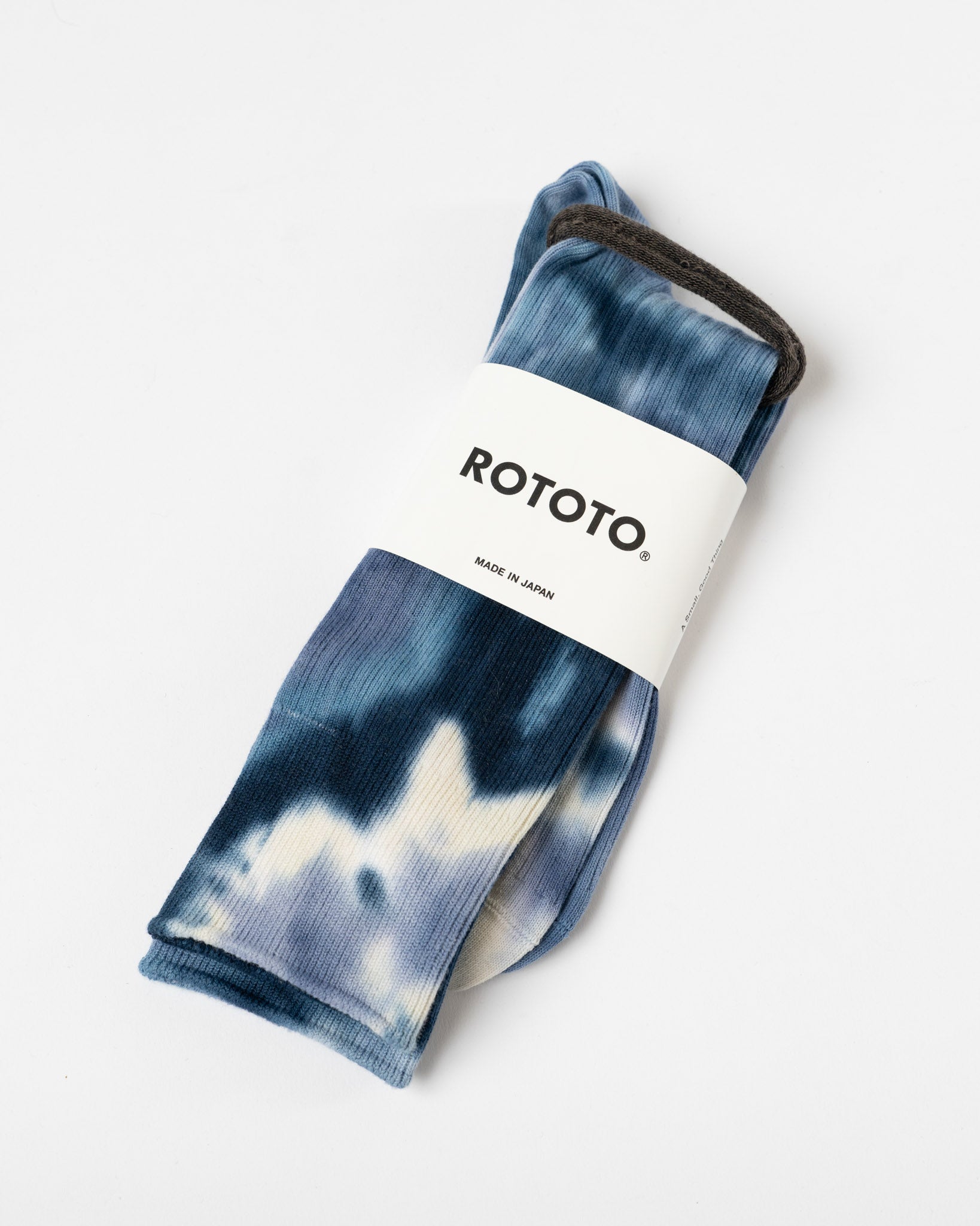 ROTOTO 1648 Socks in Indigo/Navy