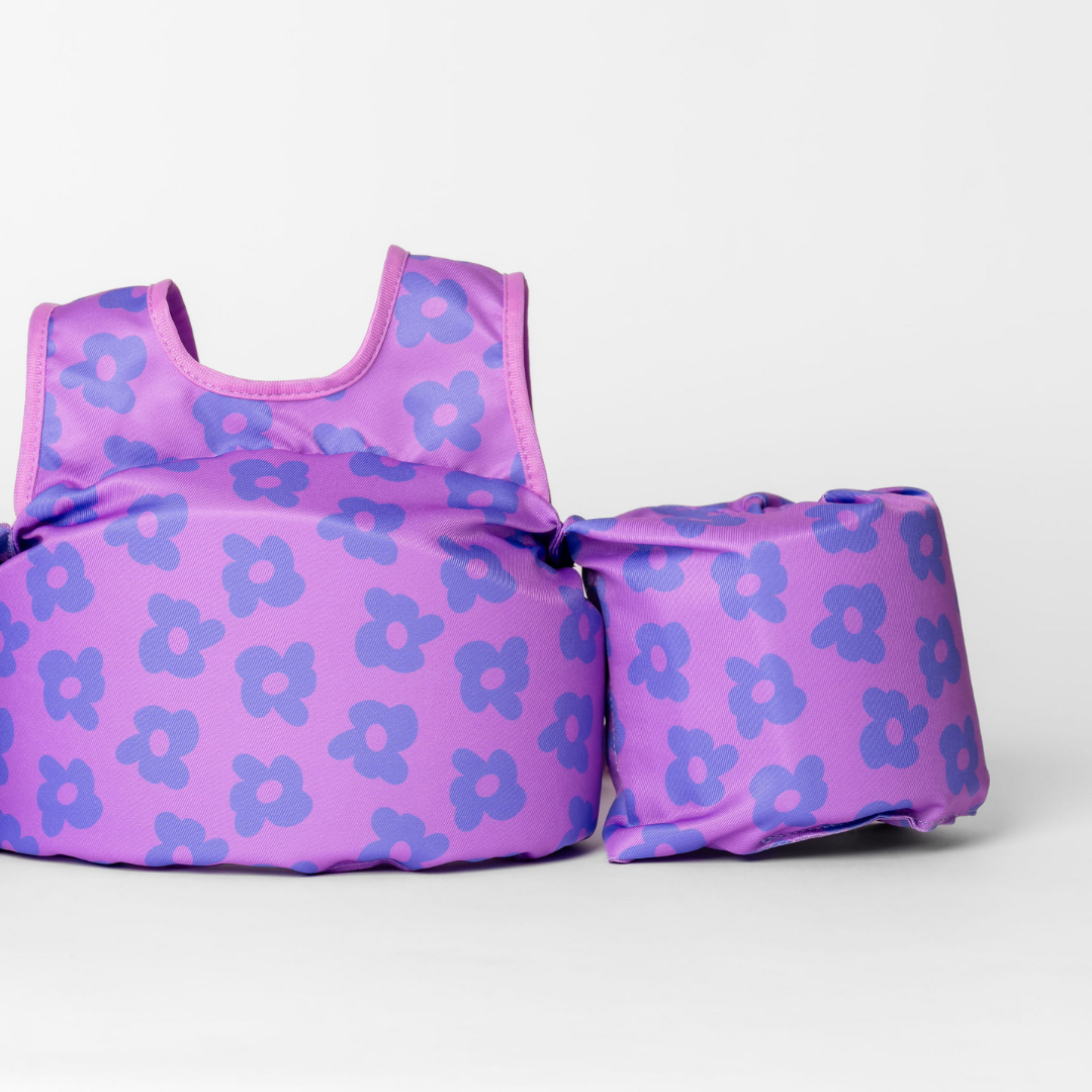 Drip Floats Flower Power Purple Kids Float