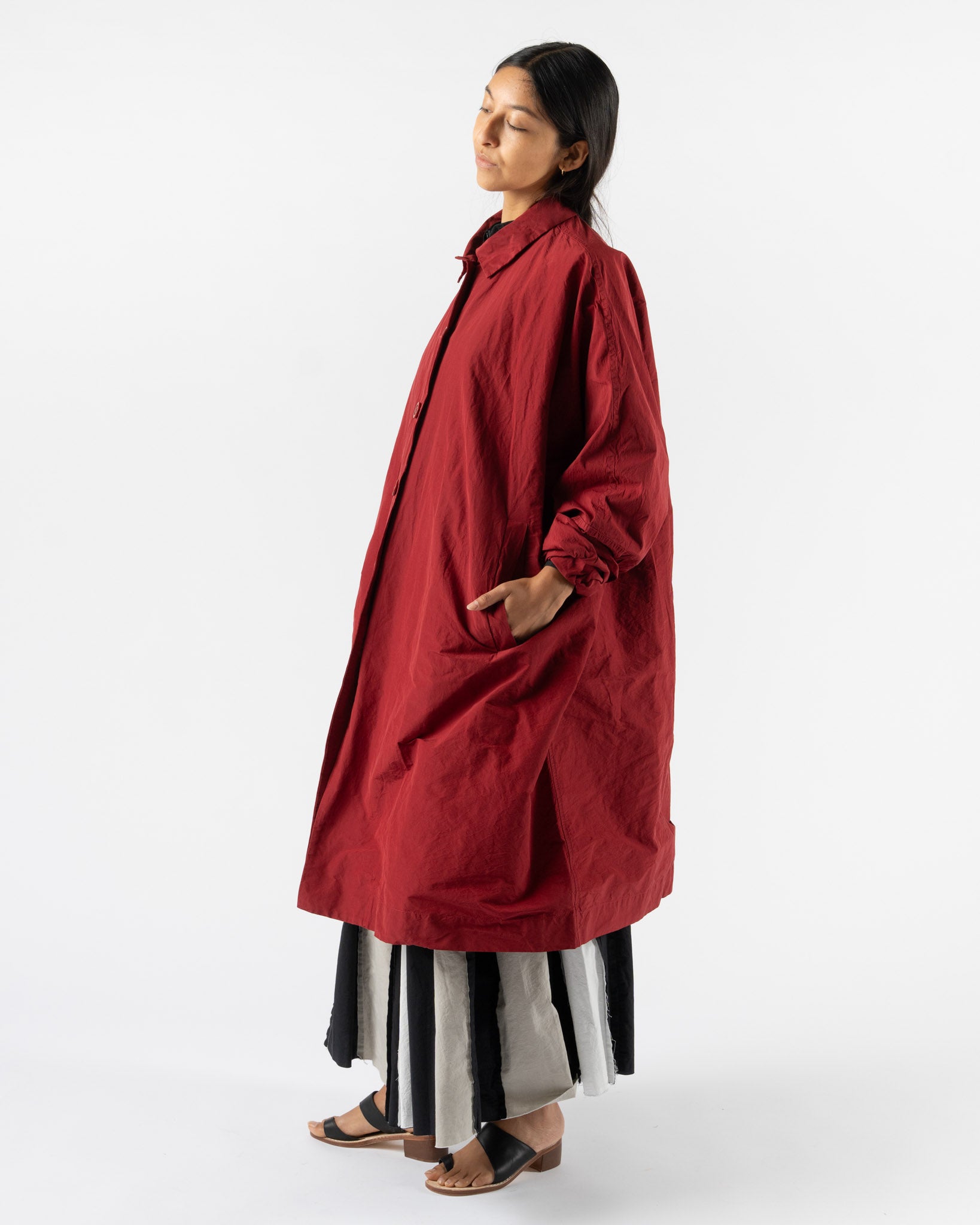 CASEY CASEY 2PCS Coat Heavy Taffeta Cuore