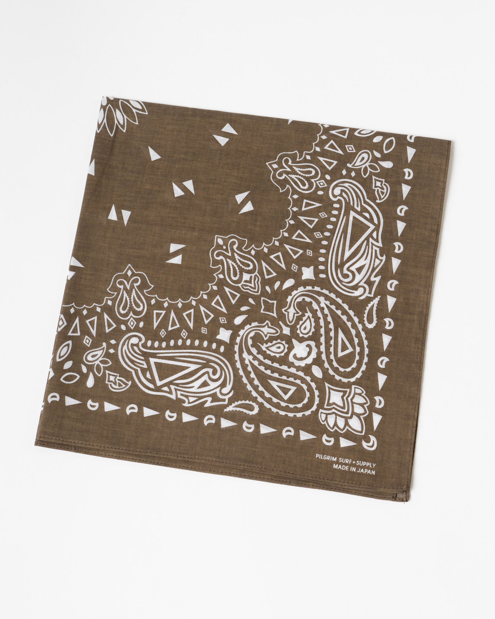Pilgrim Paisley Bandana in Desert Taupe