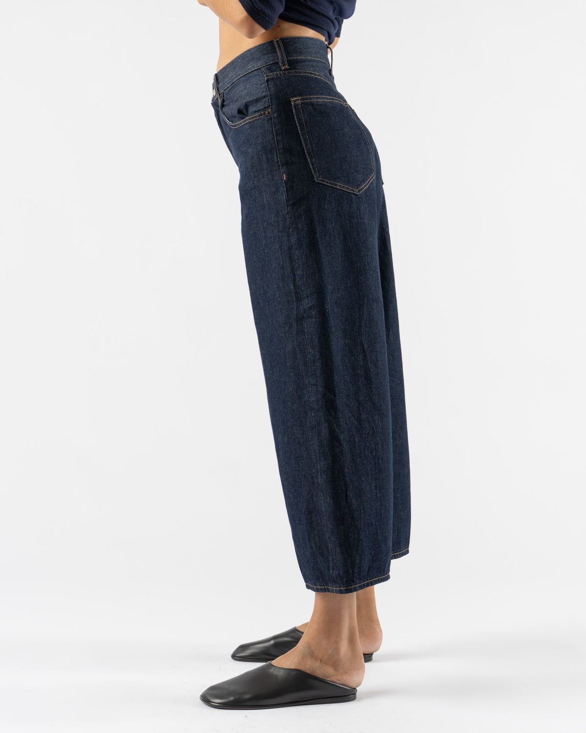 6397 Cropped Roomy Jean in Rinsed Raw
