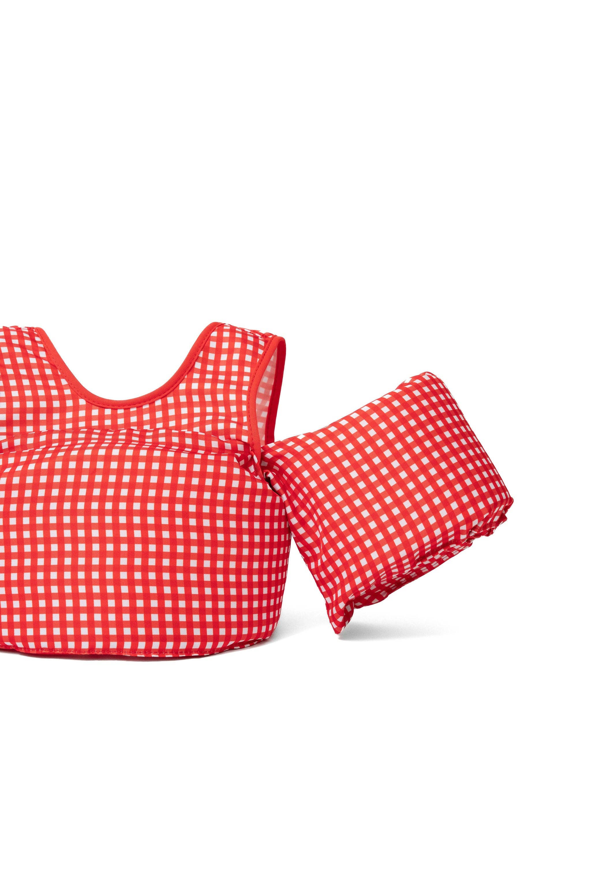 Drip Floats Red Gingham Kids Float