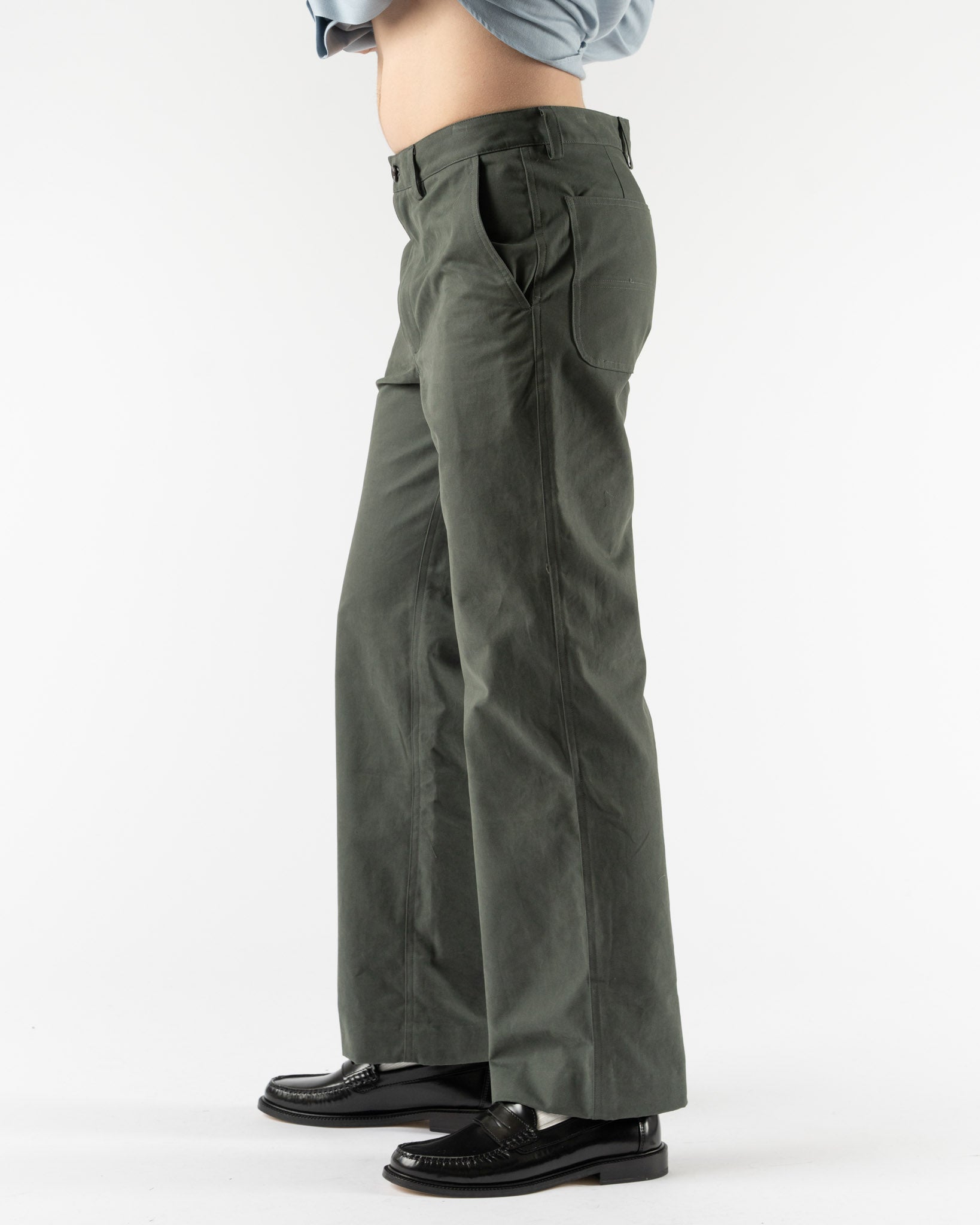 Aaron Levine Workwear Pant in Gray