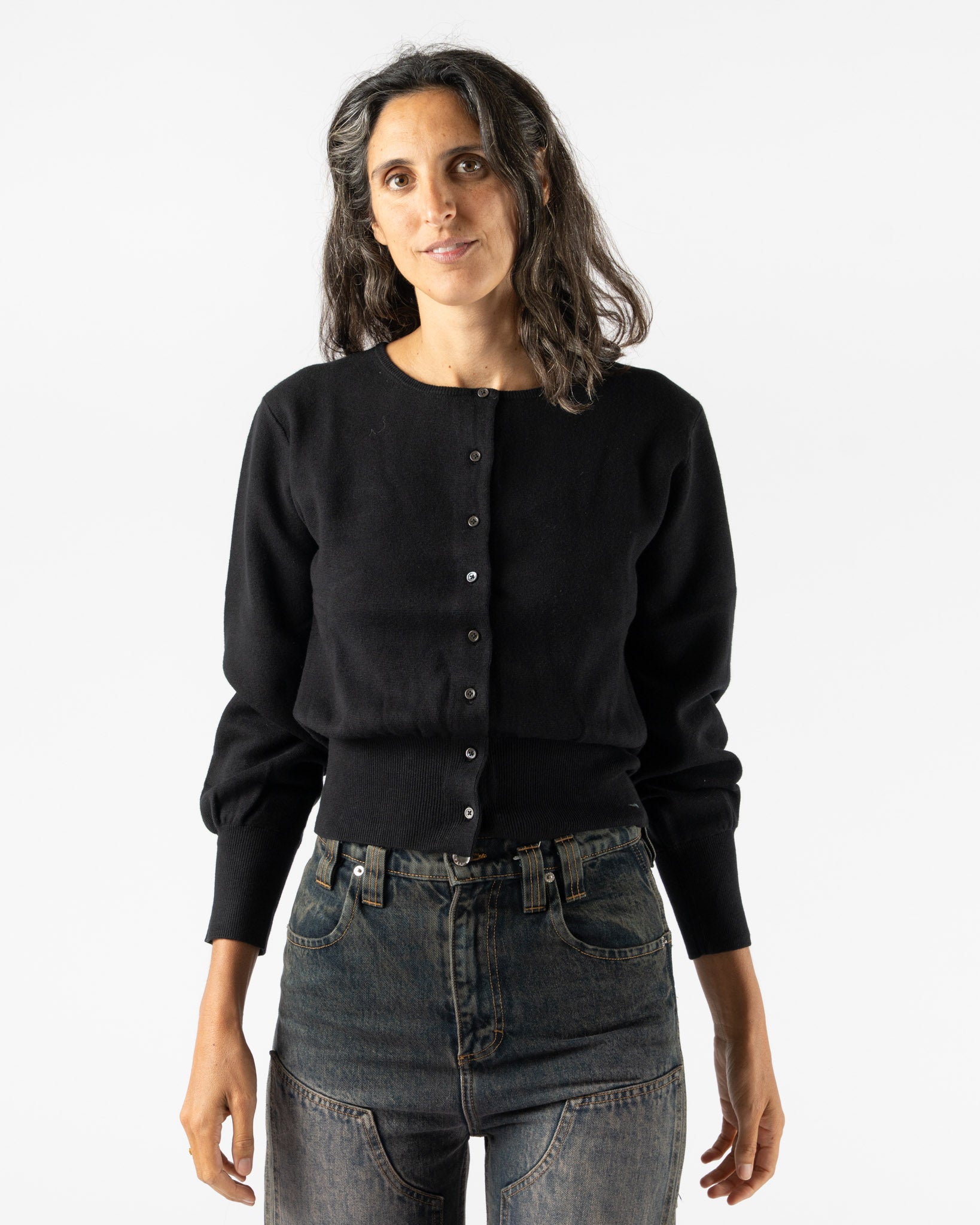 Alex Mill Louisa Cardigan in Black