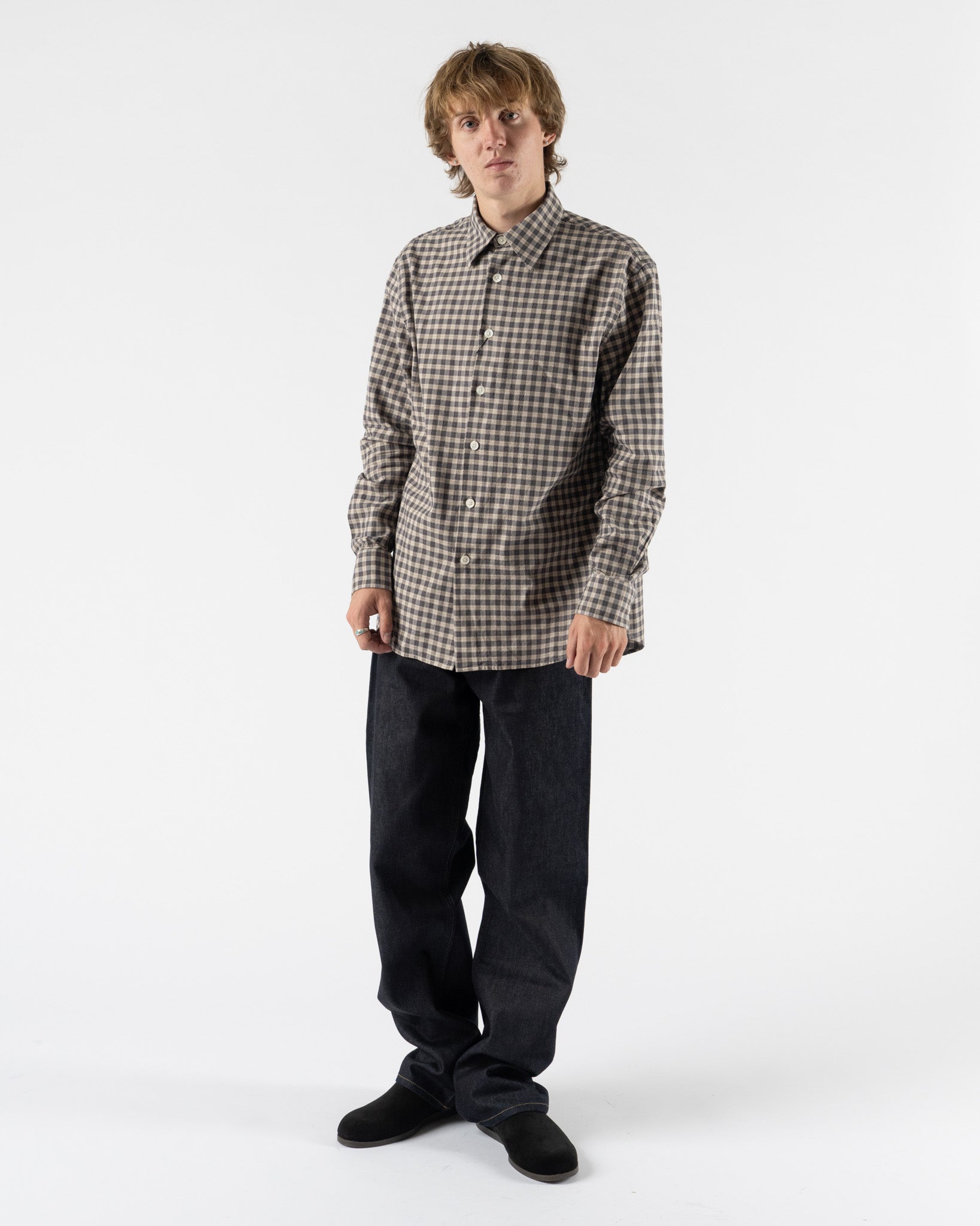 Sunflower Studio Shirt in Dark Sand
