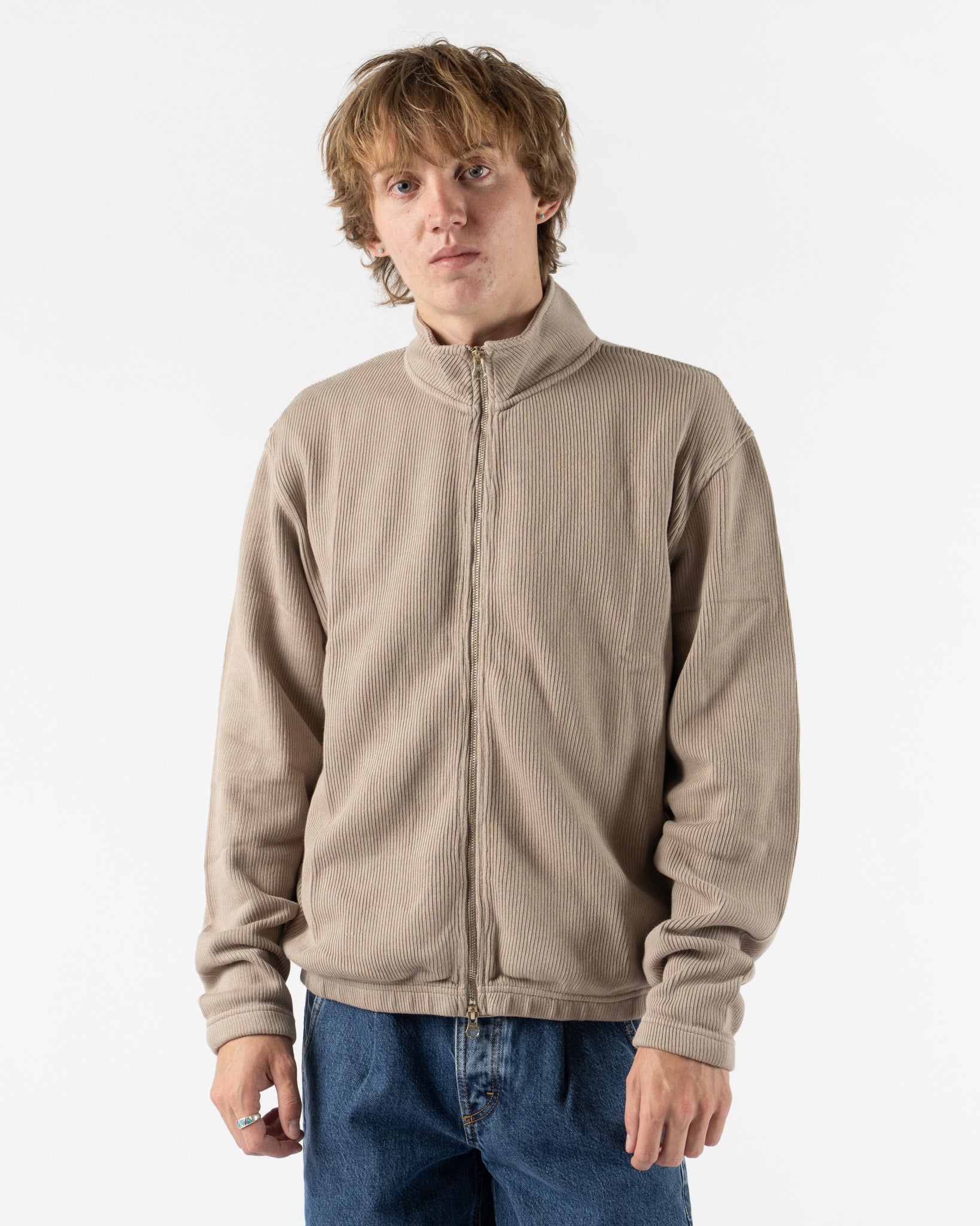 Another Aspect Another Sweatshirt 3.0 in Khaki Green