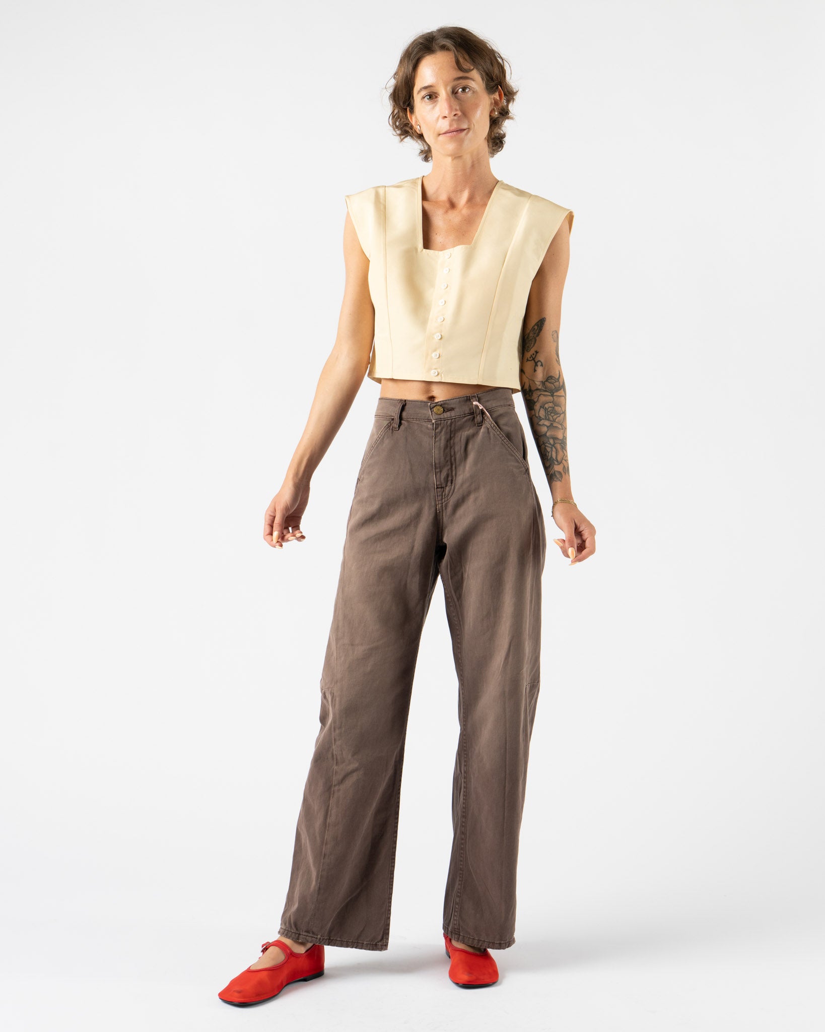 B Sides Lange Lasso Chino in Vintage Tess