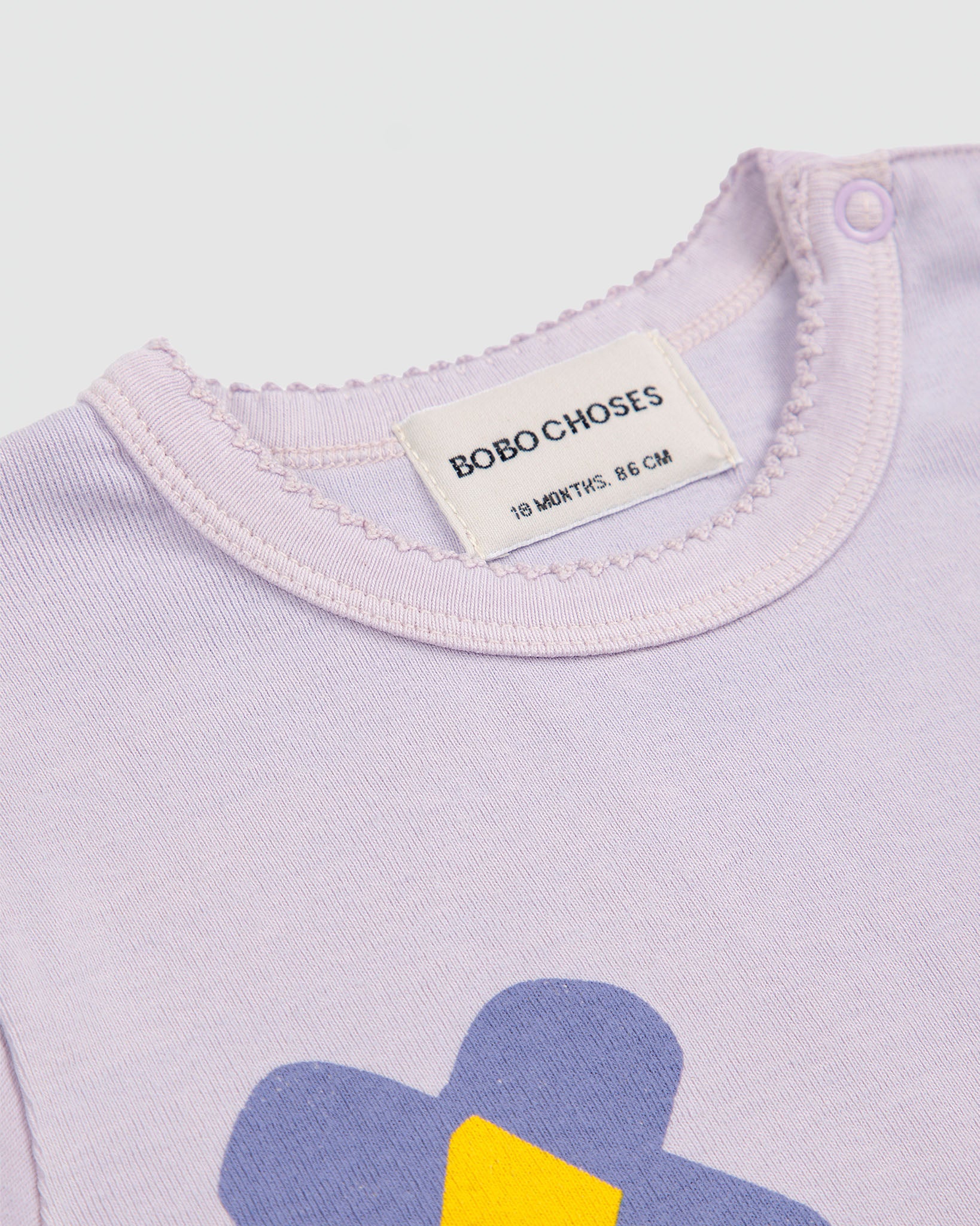 Bobo Choses Baby Pansy Flower T-Shirt