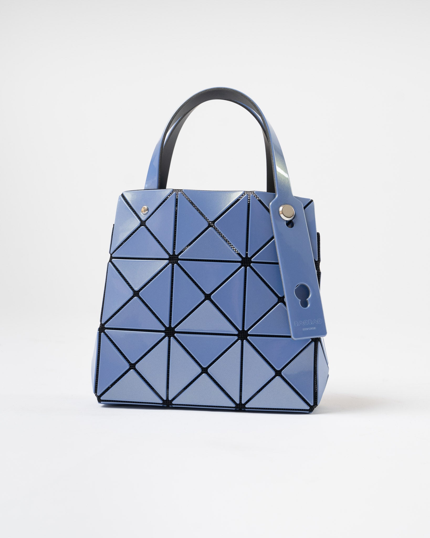 Bao Bao Carat Handbag in Blue Curated at Jake and Jones