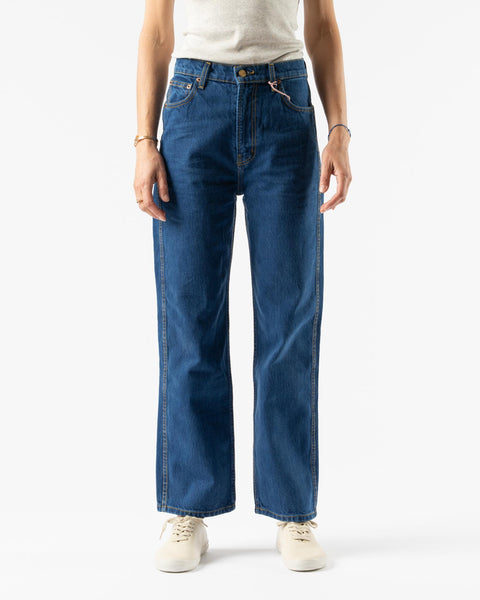 B Sides Plein High Straight Jean in Tate Vintage Curated at Jake and Jones