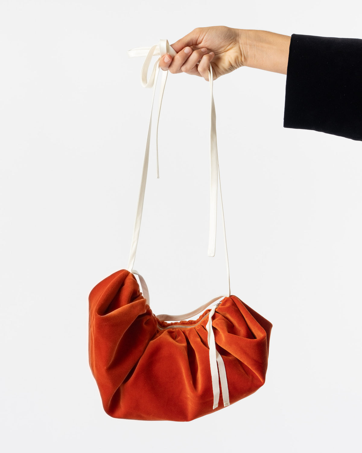 Colleen Allen Bustle Bag Deep Persimmon