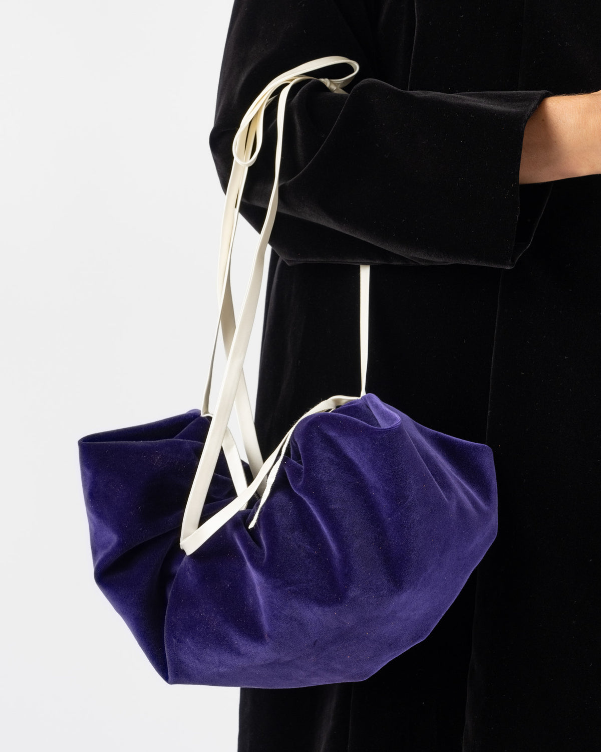 Colleen Allen Bustle Bag Dark Iris