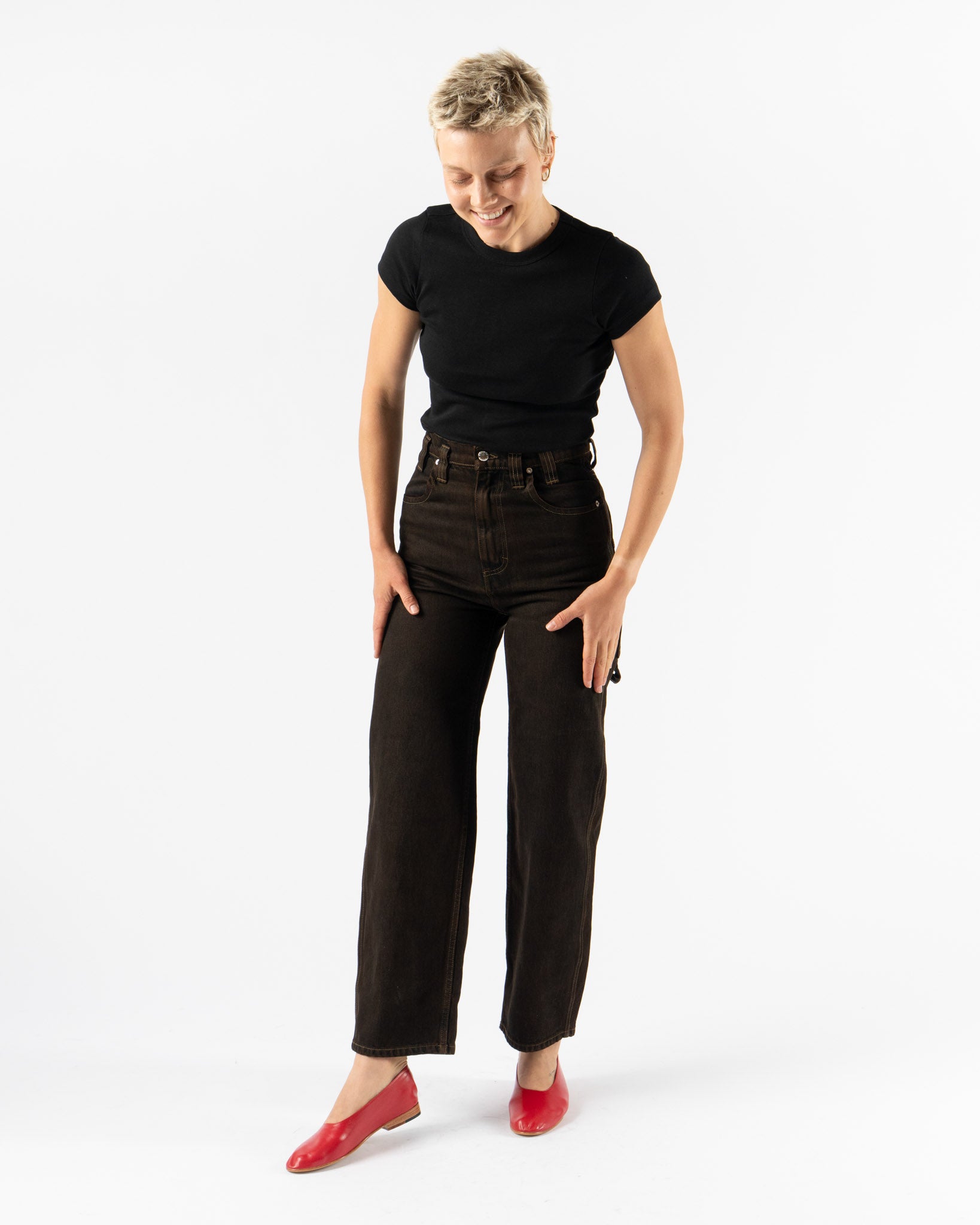 Eckhaus Latta Baggy Jean in Mud