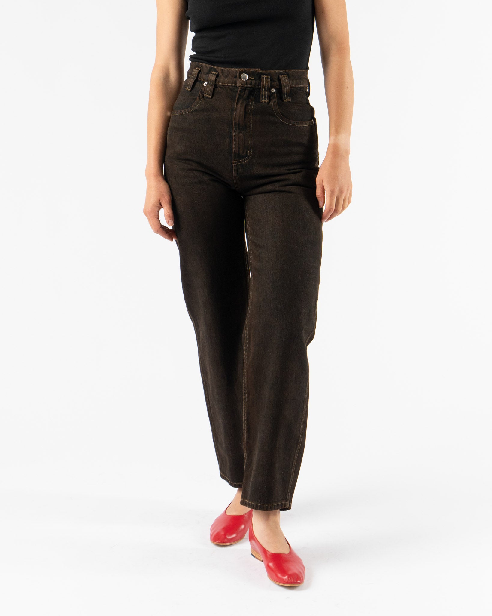 Eckhaus Latta Baggy Jean in Mud