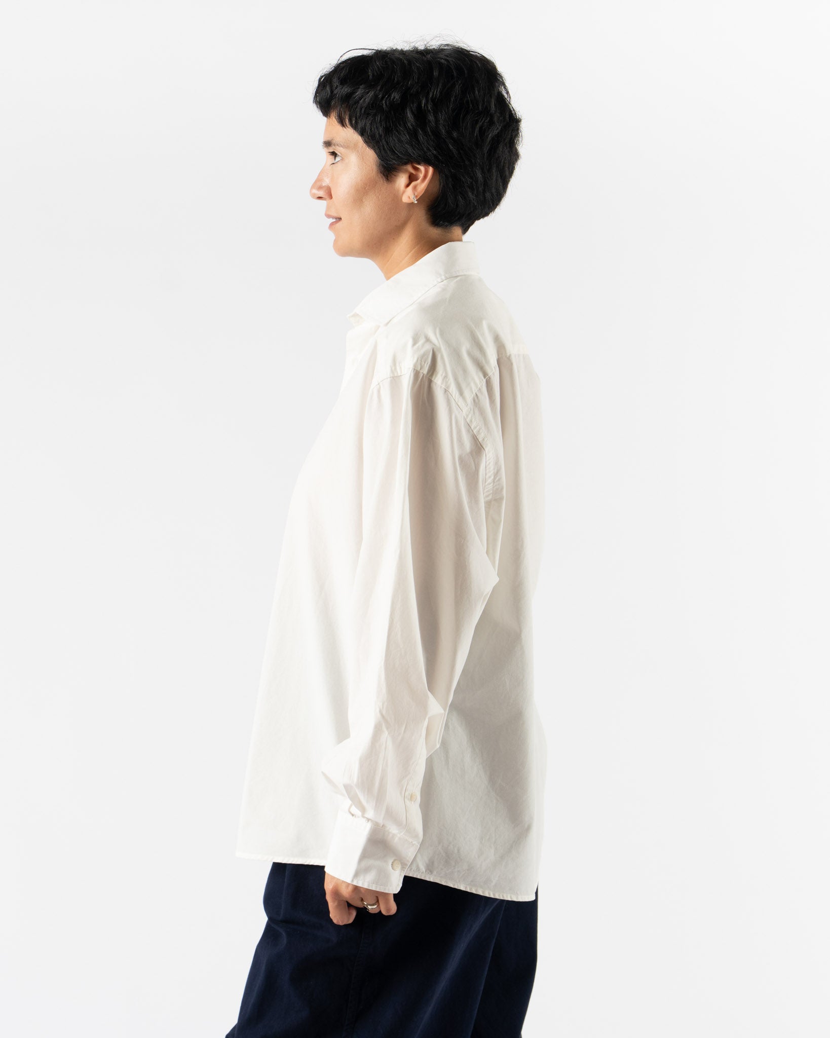 Baserange Claude Shirt in Undyed