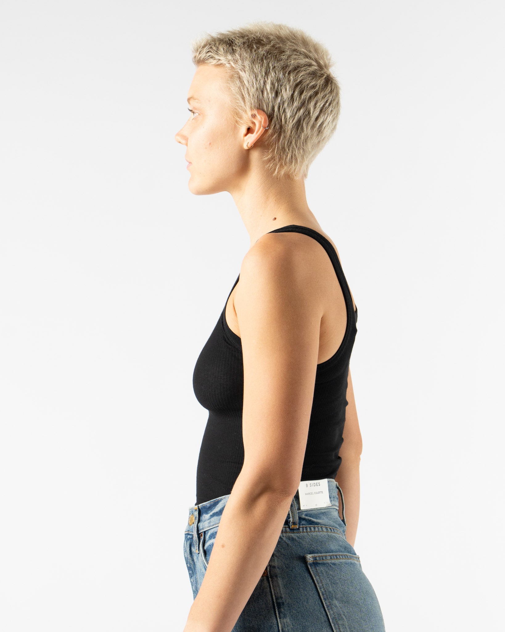 Baserange Heart Tank in Black