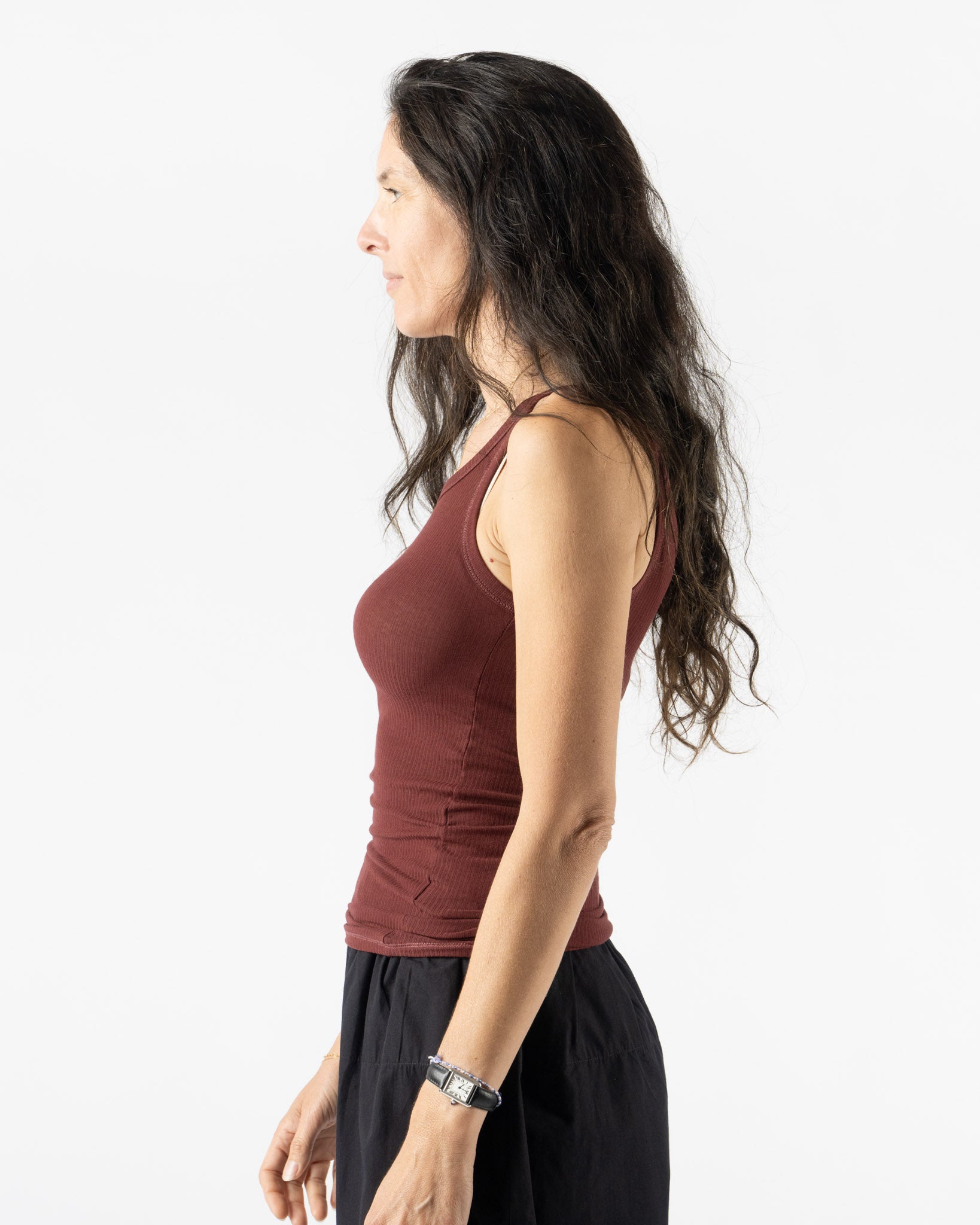 Baserange Heart Tank in Nara Red