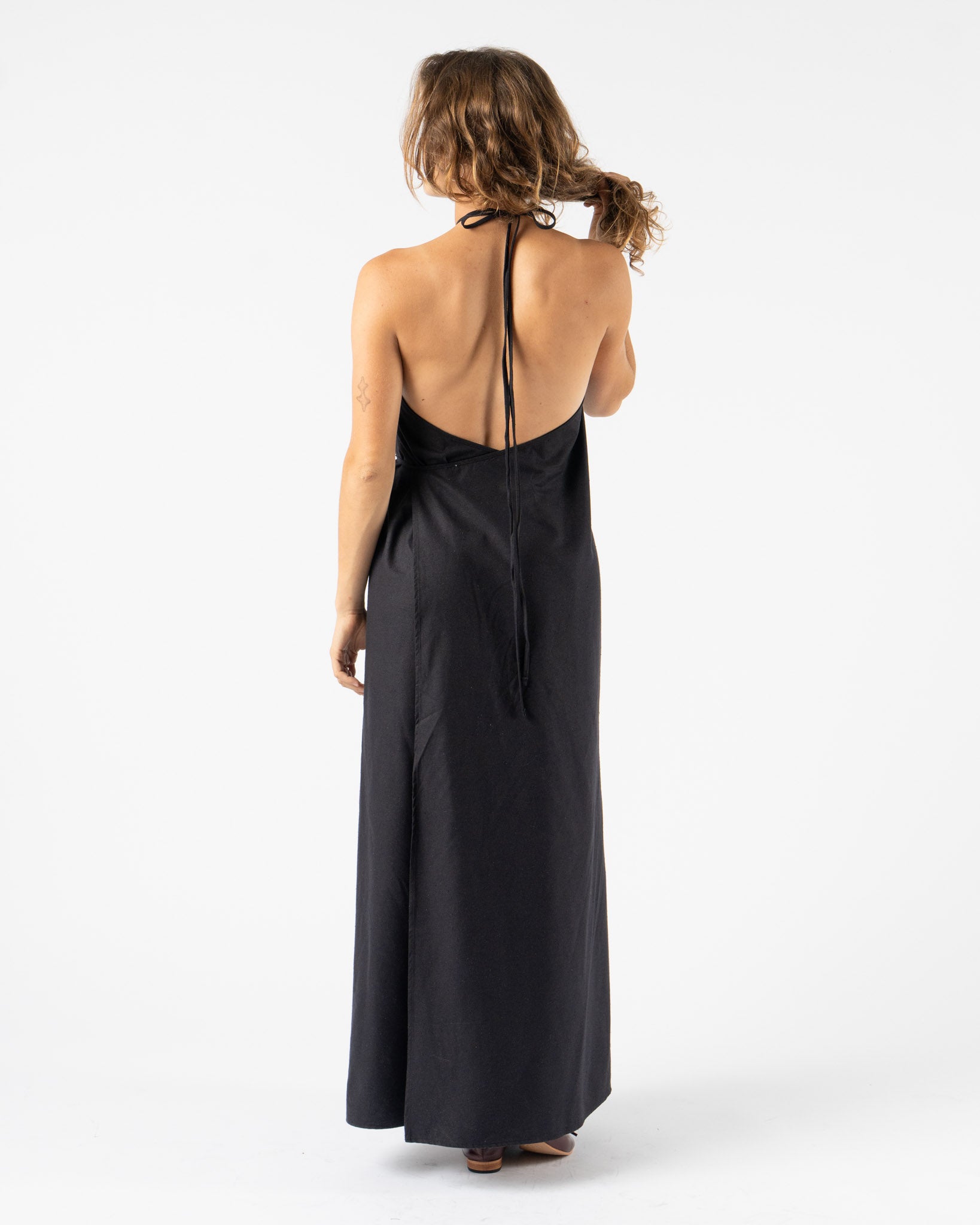 Baserange Ligo Dress in Black