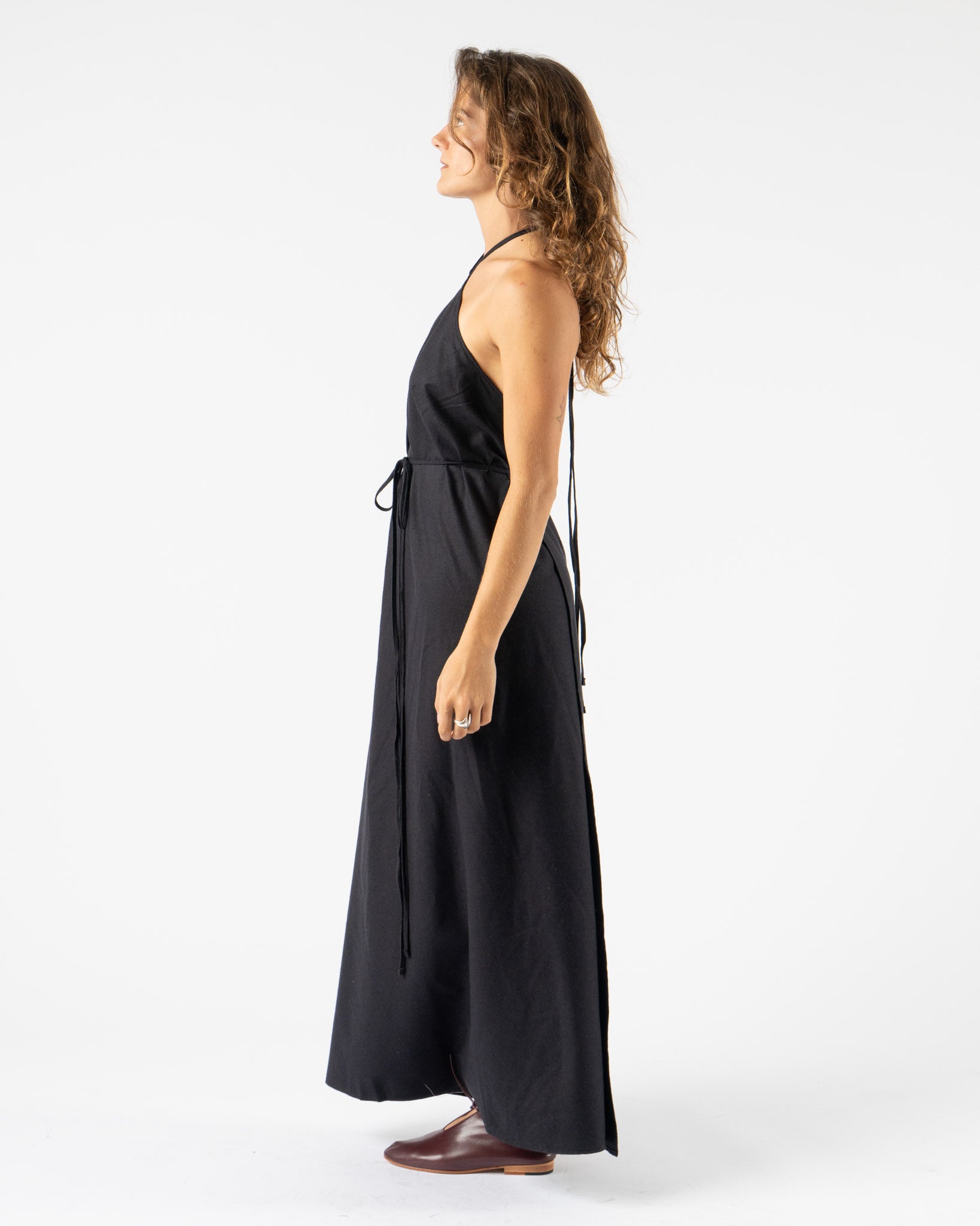 Baserange Ligo Dress in Black