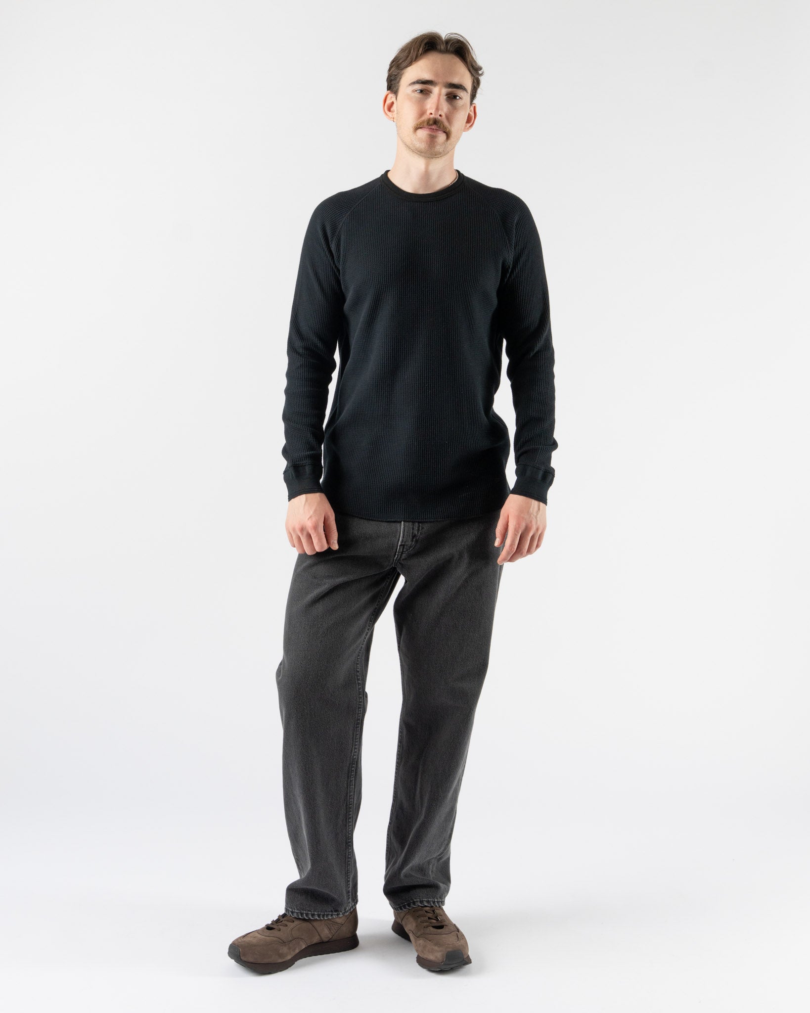 Beams Plus Crew Thermal 30 in Black