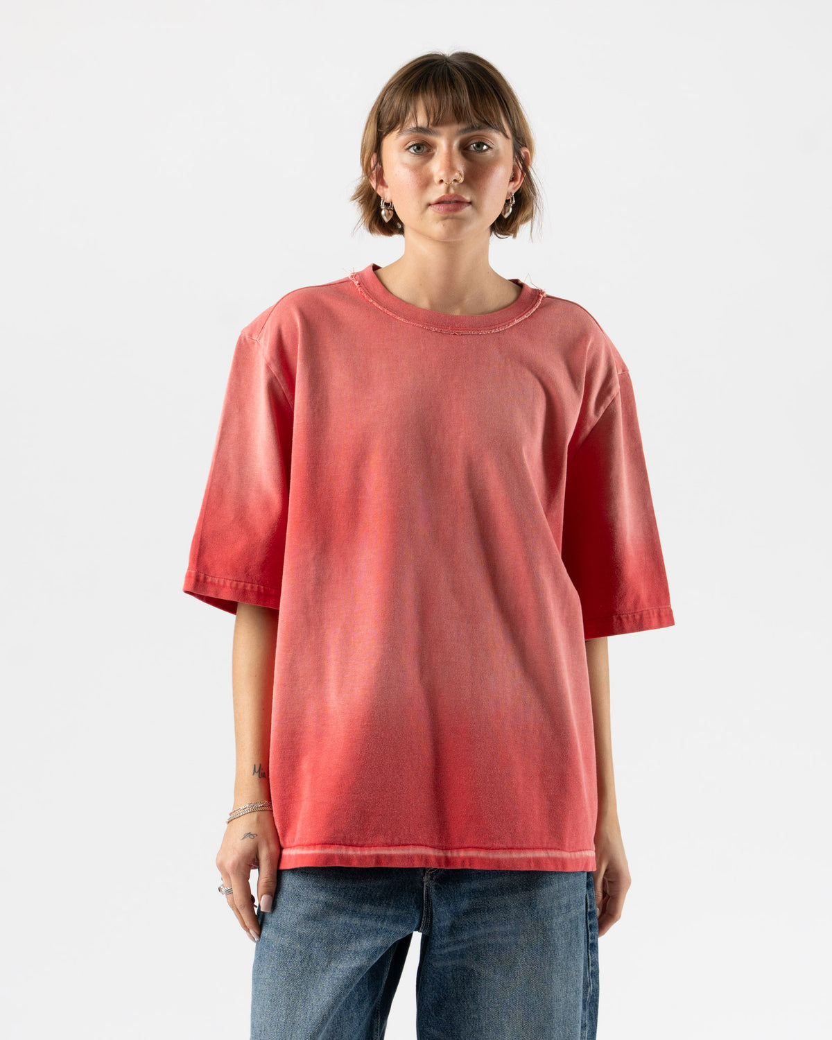 Camiel Fortgens Big Tee in Red Curated at Jake and Jones