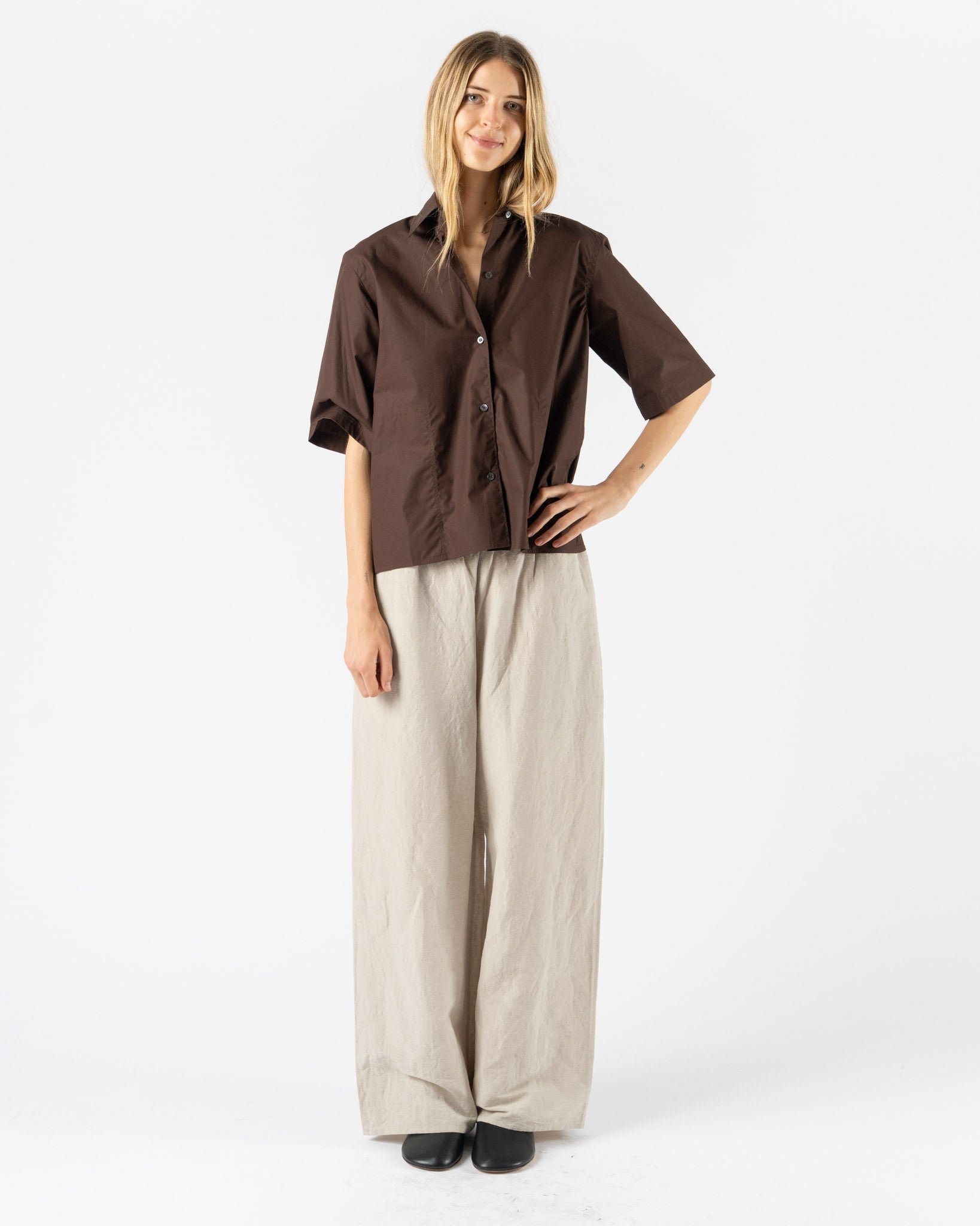 Sofie D'Hoore Biscay Shirt in Cacao