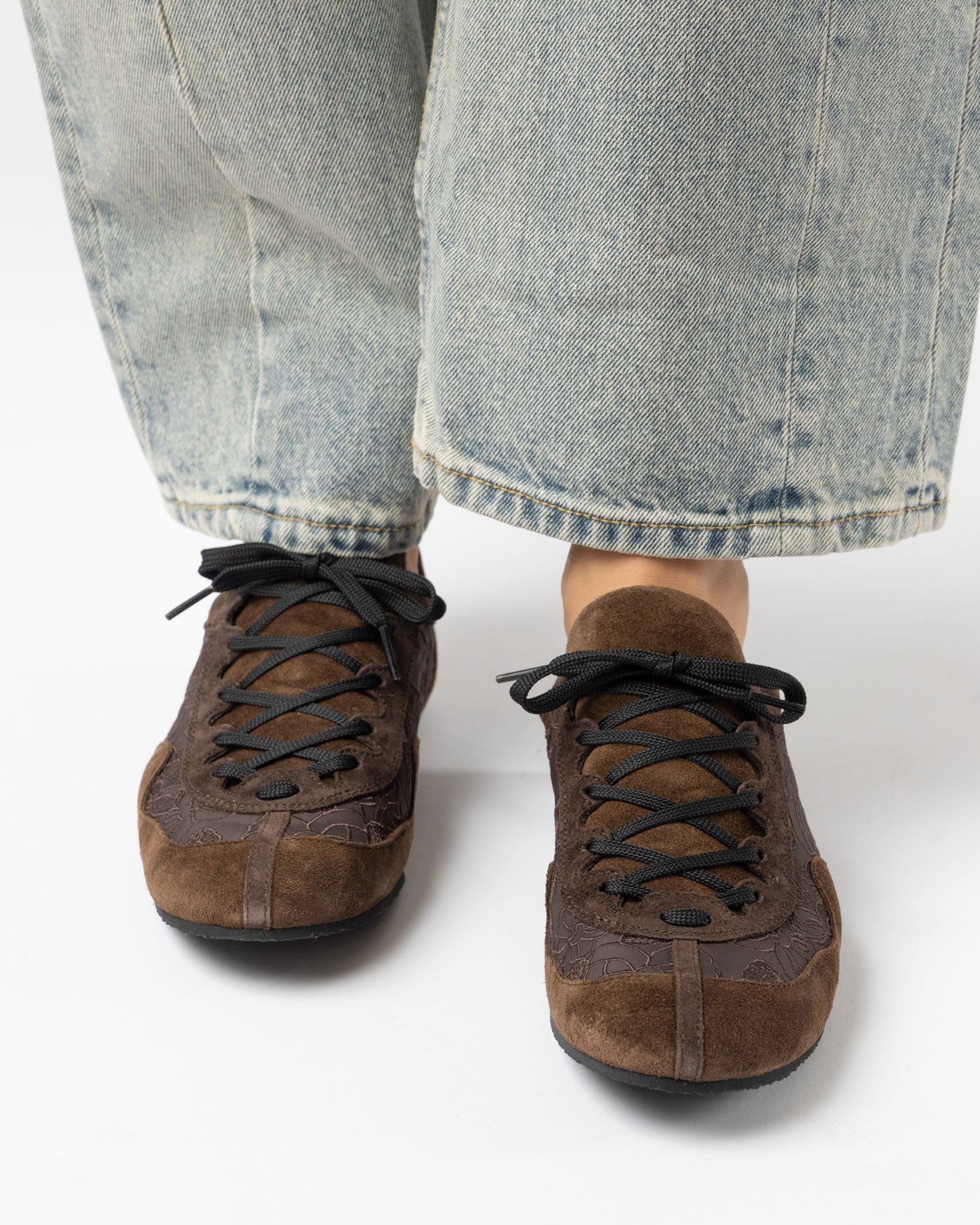 Cecilie Bahnsen Blaise Sneakers in Brown