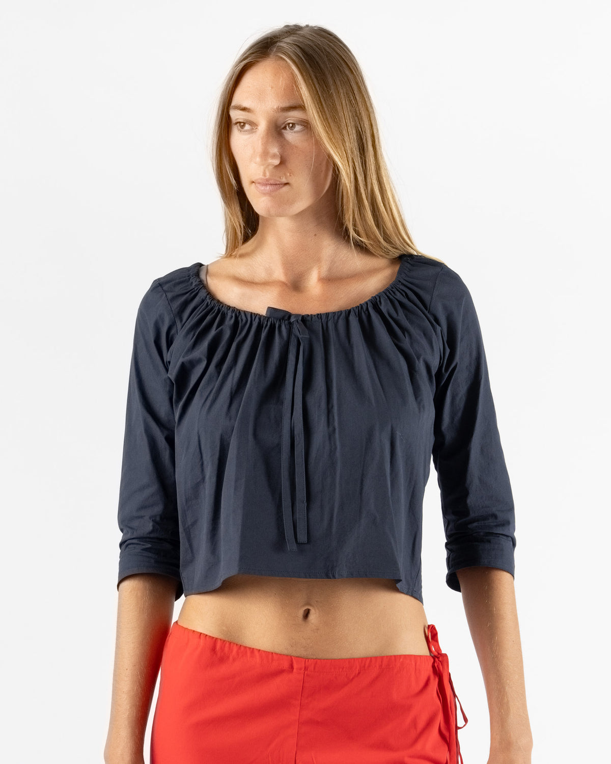 Brooke Callahan Scoop Top in Navy