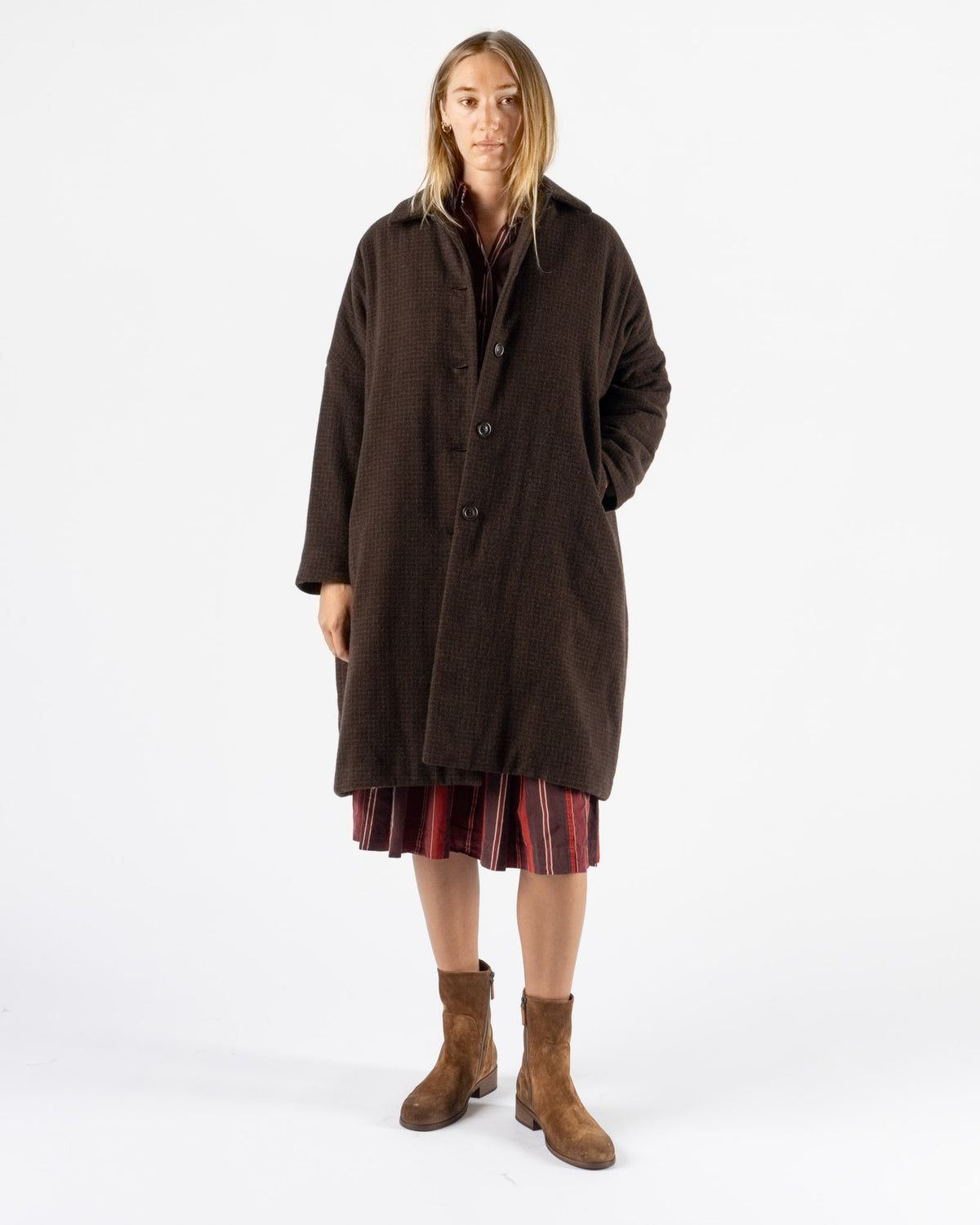 CASEY CASEY Fran Coat Washed Wool
