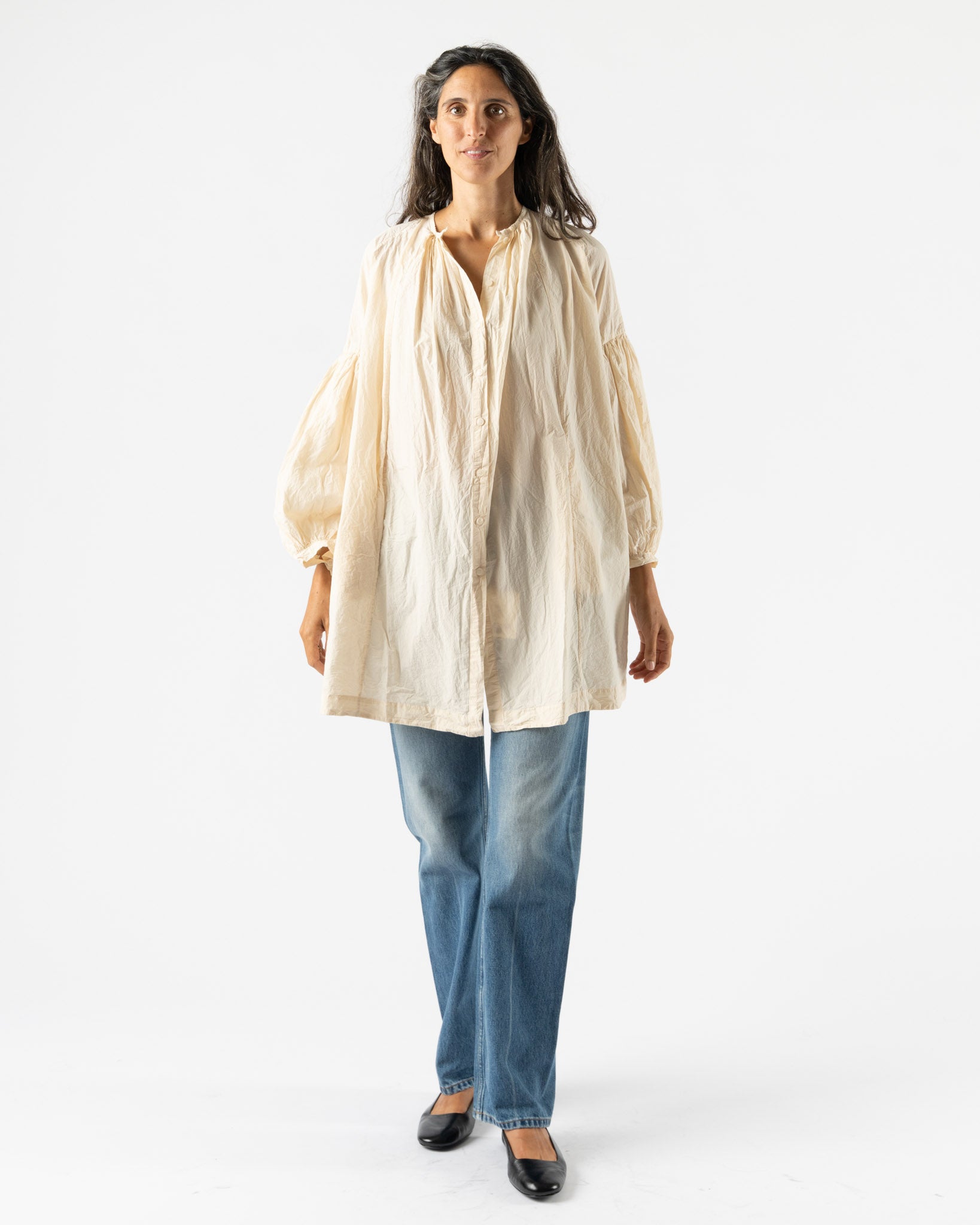 CASEY CASEY 3 by 2 Shirt in Natural