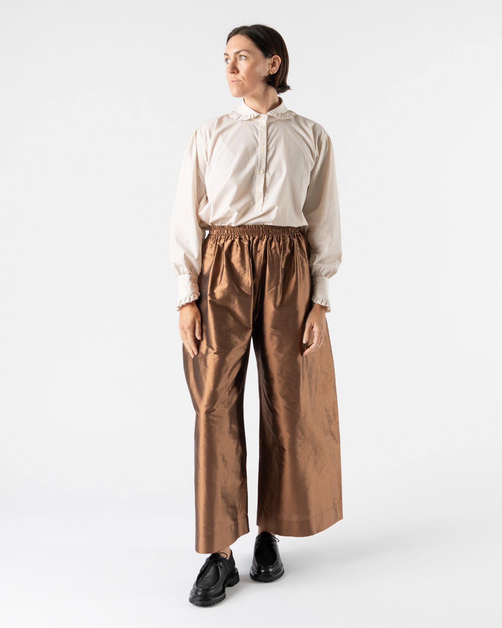 Cawley Long May Trouser in Cinnamon