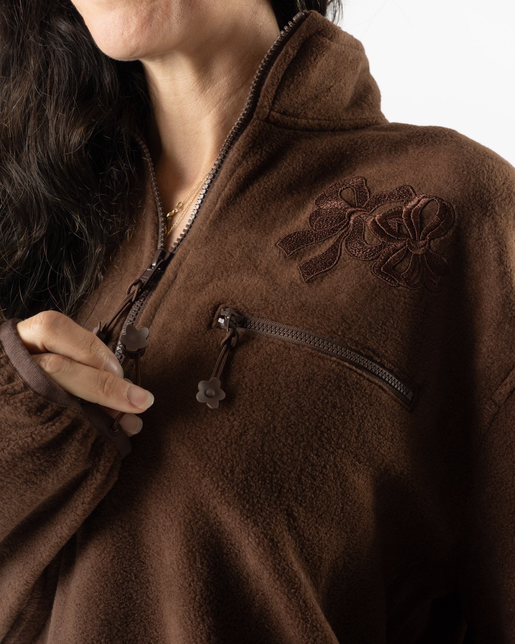 Cecilie Bahnsen Frederik Anorak in Brown