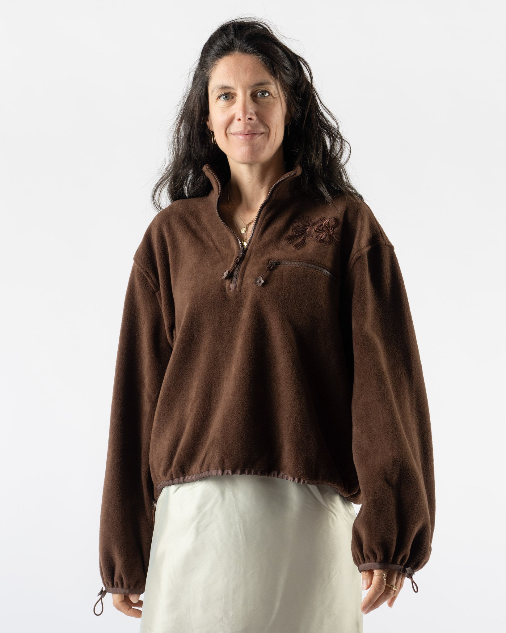 Cecilie Bahnsen Frederik Anorak in Brown
