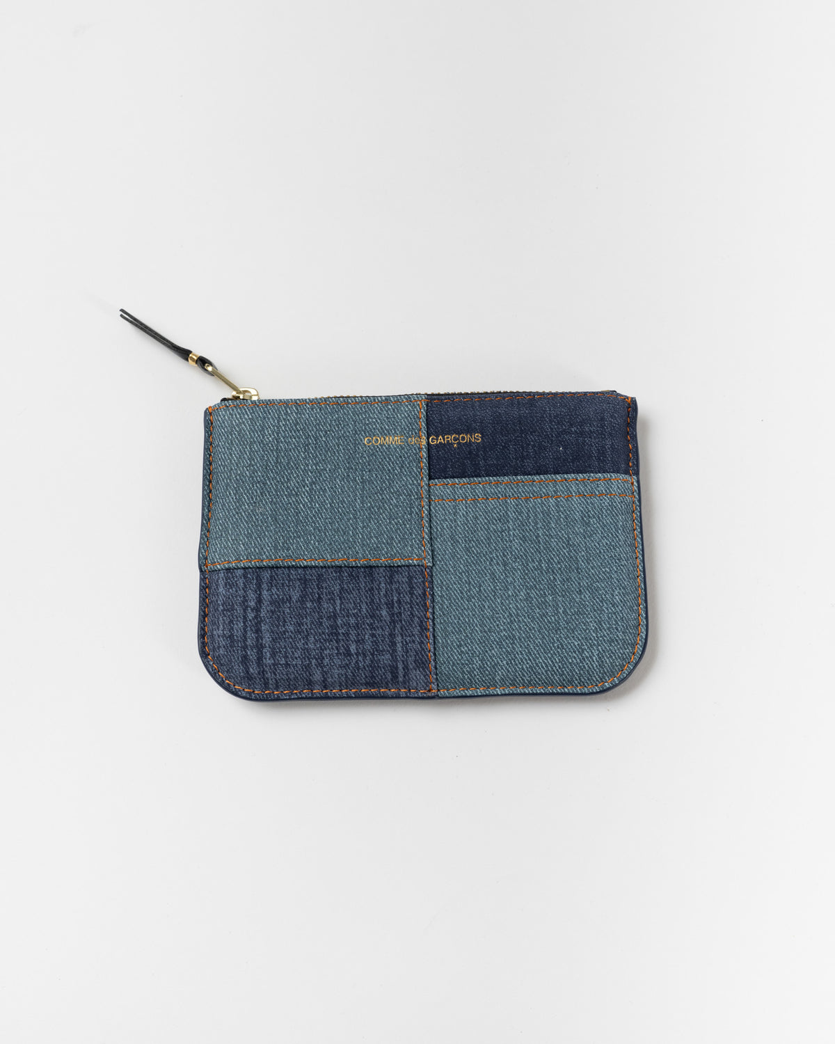 Comme des Garçons SA8100DP Denim Pocket Wallet Blue Denim