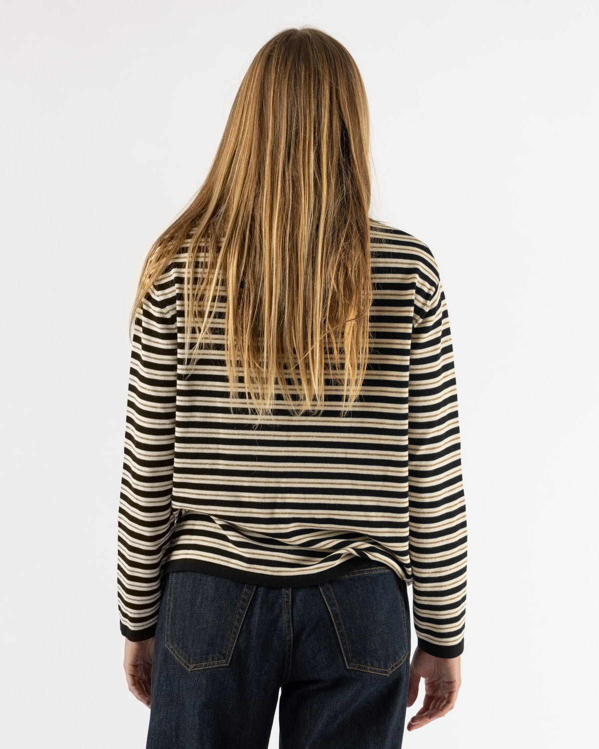 Cordera Organic Cotton Long Sleeve Striped Tee