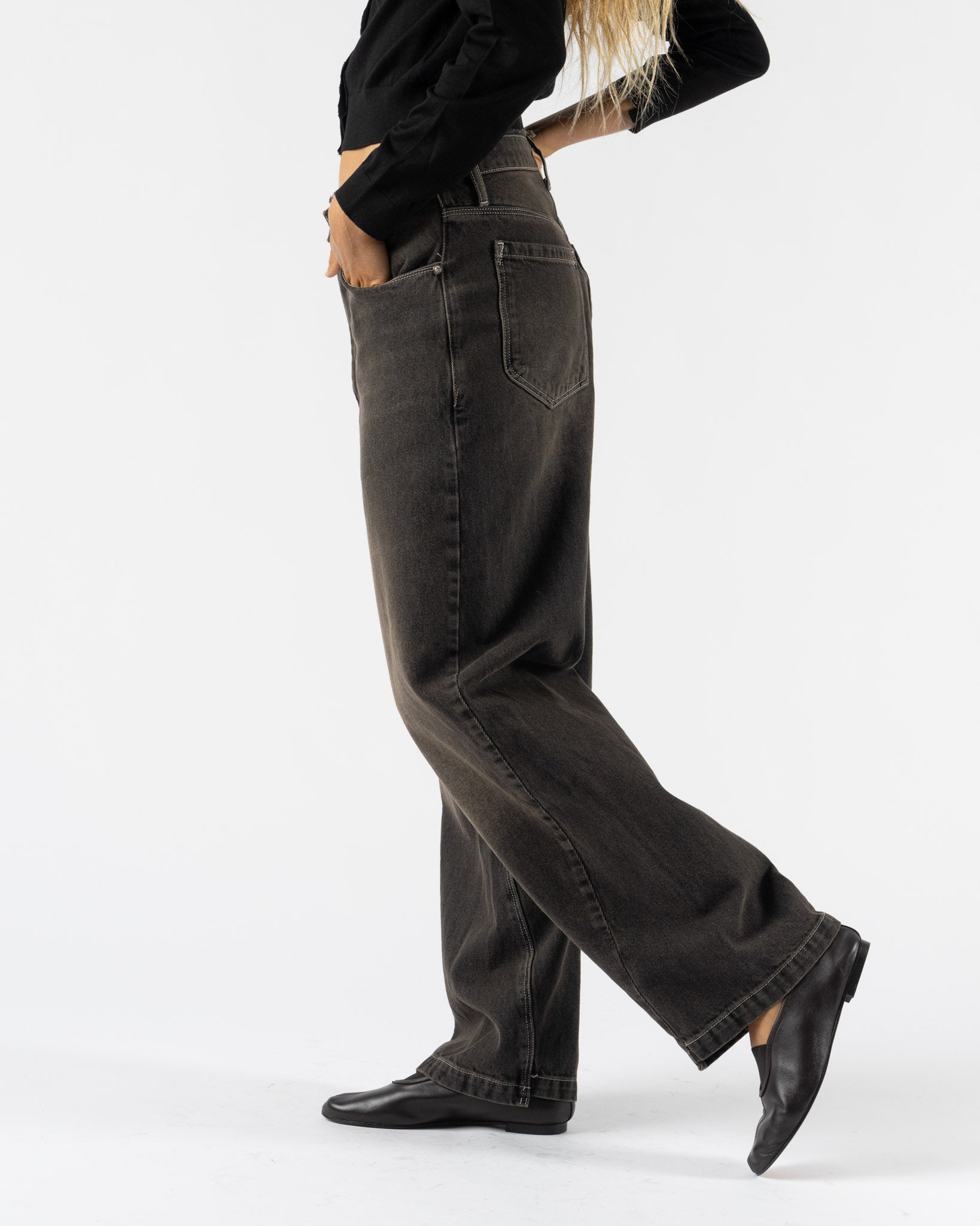 Camiel Fortgens Wobbly Jeans in Faded Brown