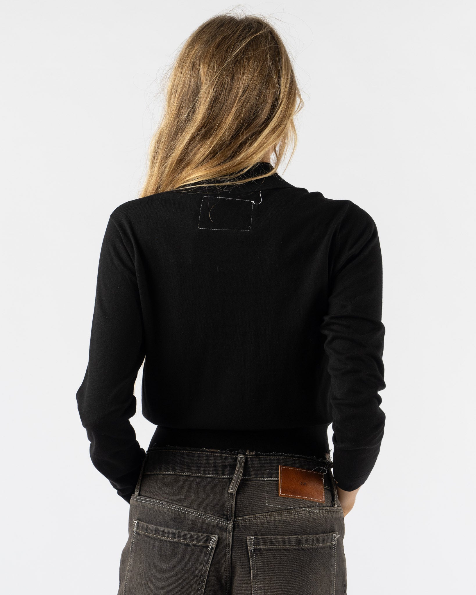 Camiel Fortgens 70S Cardigan in Black
