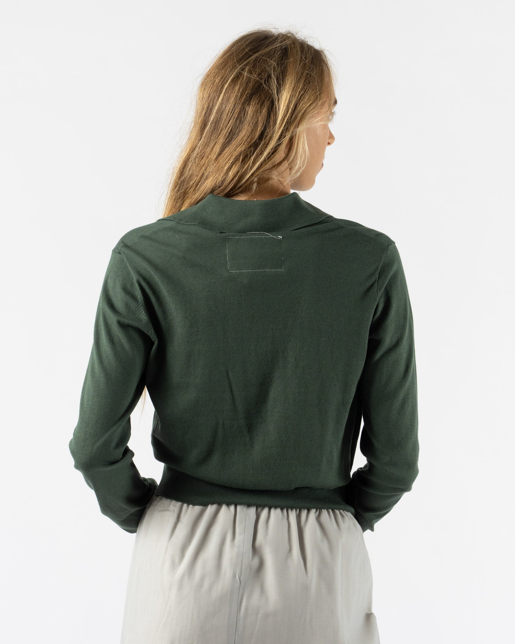 Camiel Fortgens 70S Cardigan in Green