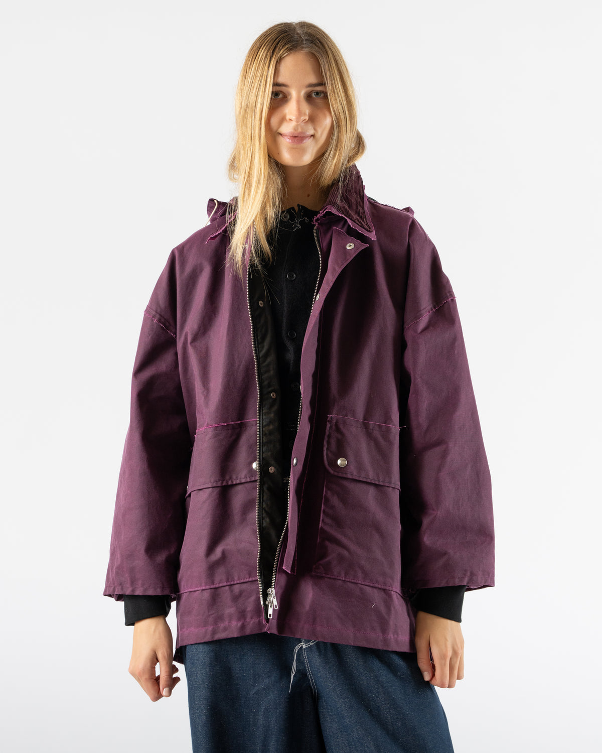 Camiel Fortgens Outdoor Hunting Jacket in Purple Curated at Jake 