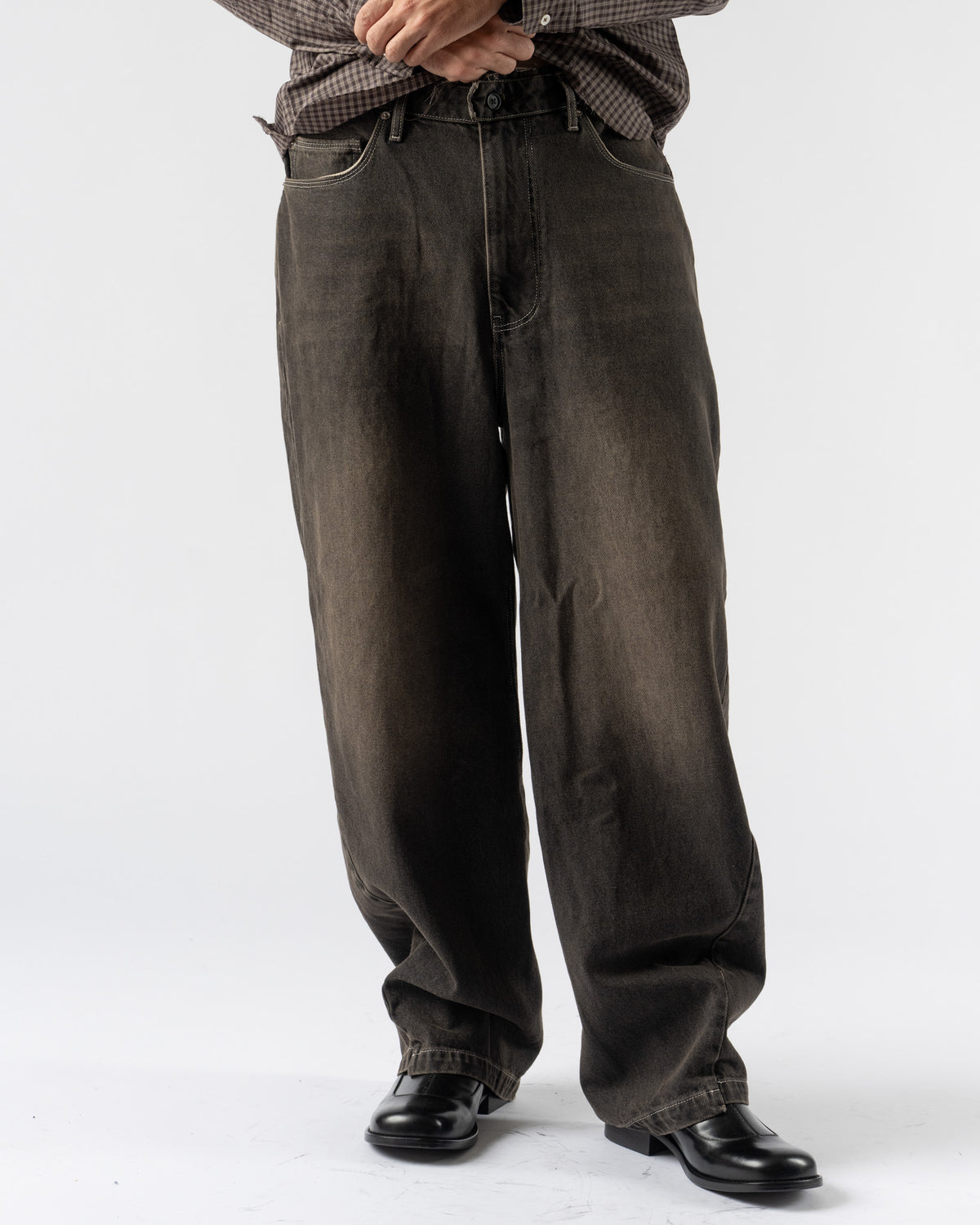 Camiel Fortgens Wobbly Jeans in Faded Brown
