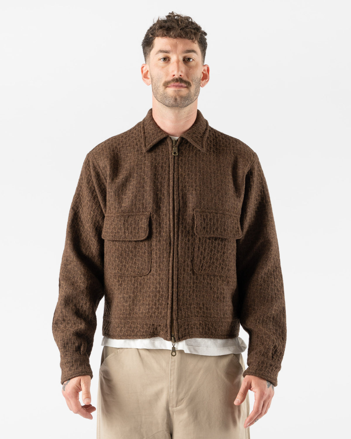 Carter Young Andover Jacket in Russet Curated at Jake and Jones