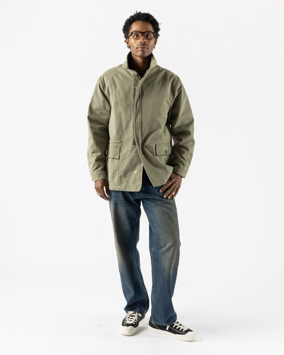 Carter Young Hayes Field Jacket in Field Green