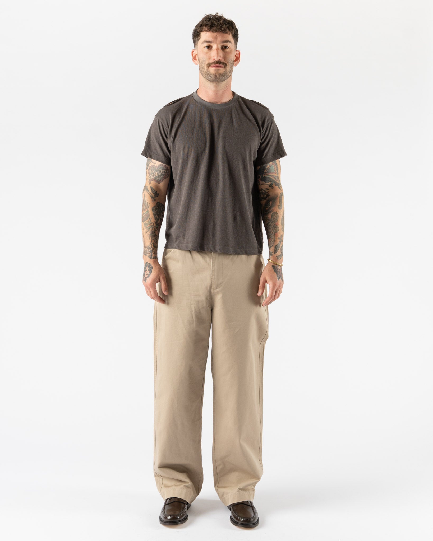 Carter Young Patti Tee in Washed Black