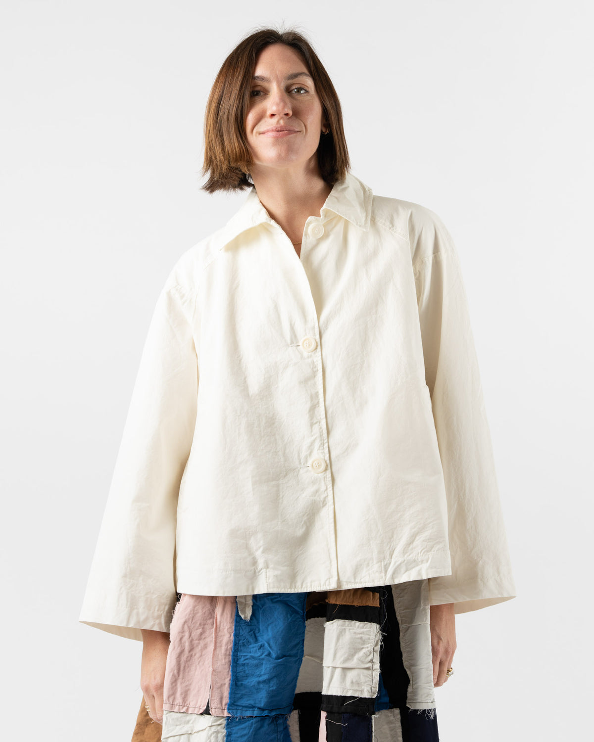 CASEY CASEY Drays Jacket in Off White Curated at Jake and Jones