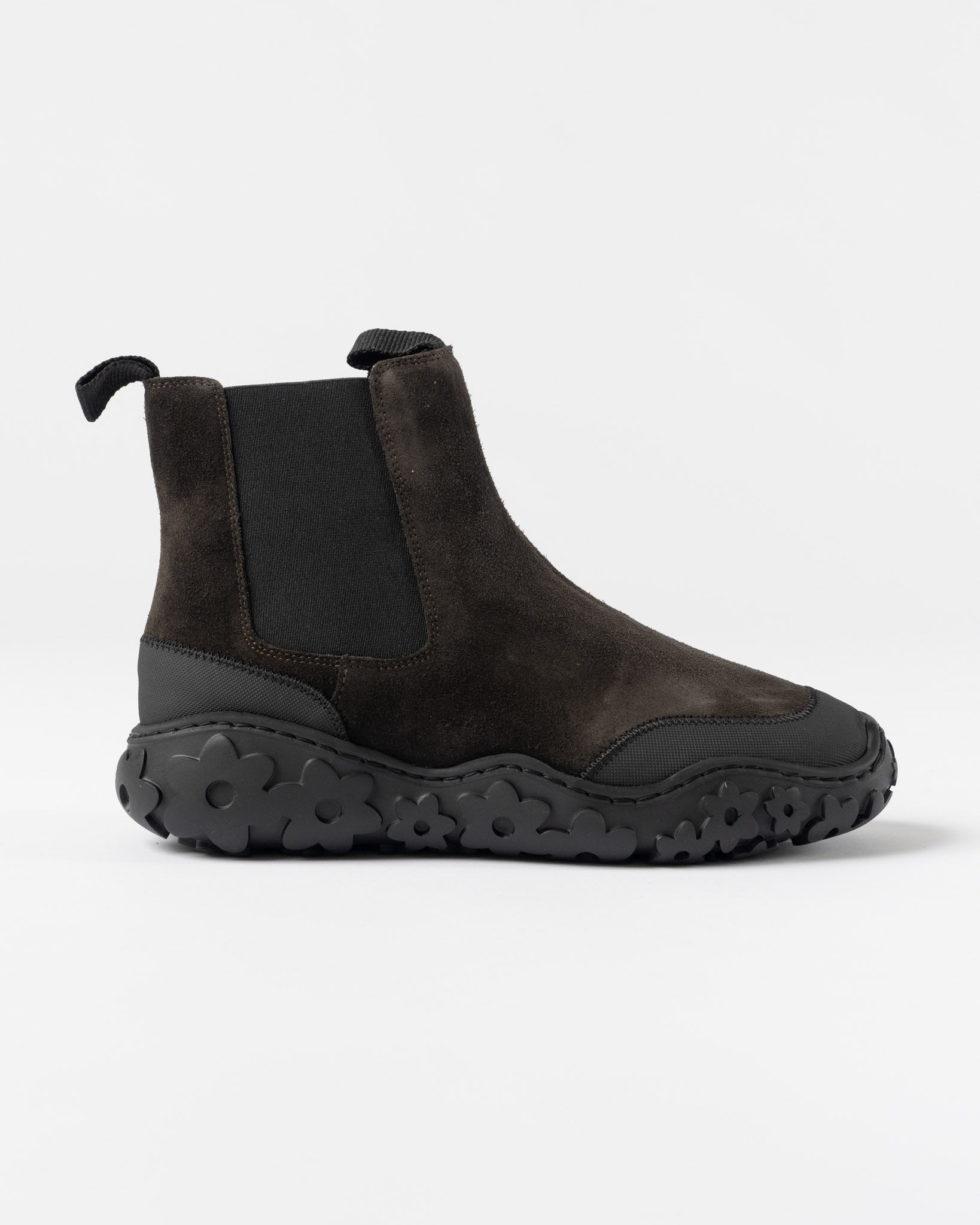 Cecilie Bahnsen Blanca Boots in Suede Brown