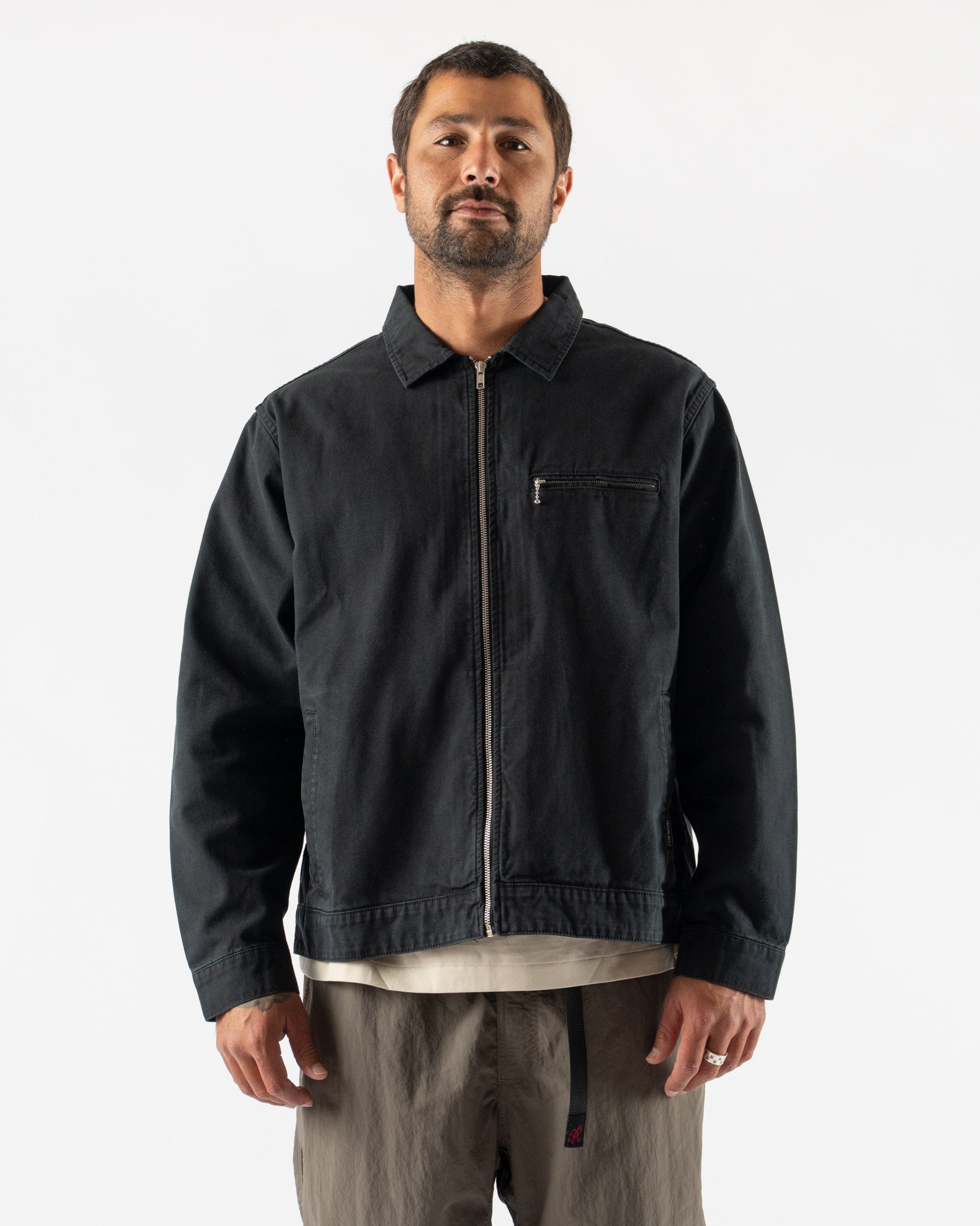 Gramicci Taos Canvas Jacket in Black