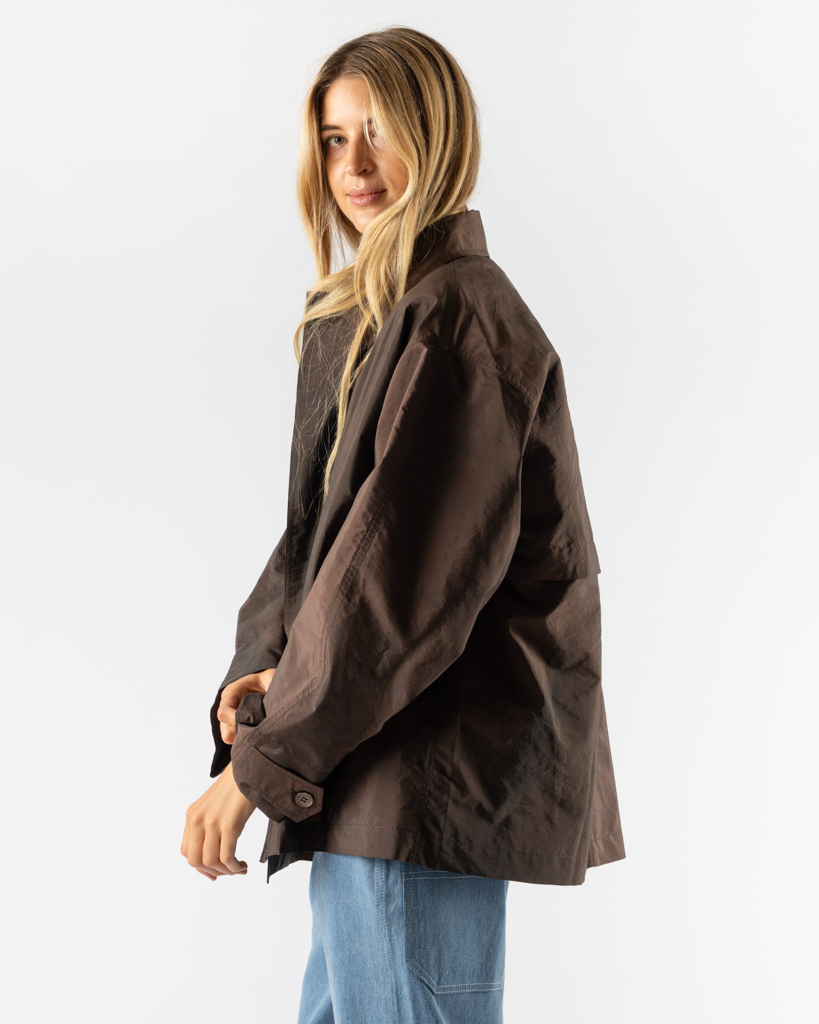 Colbo Storm Jacket in Washed Burgundy